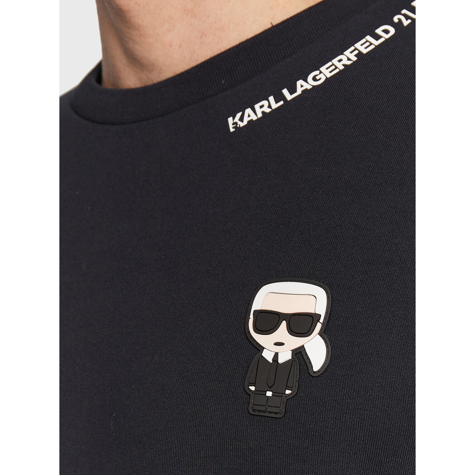 KARL LAGERFELD Mikina 705044 524910 Tmavomodrá Regular Fit - Pepit.sk