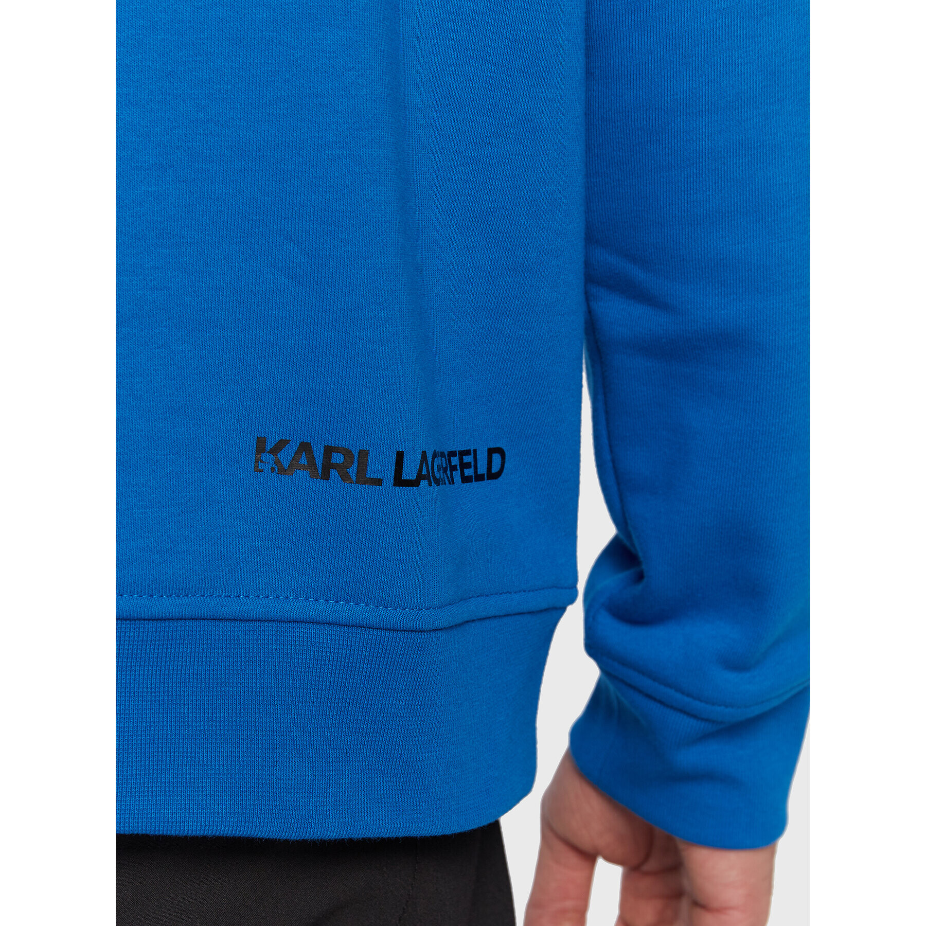 KARL LAGERFELD Mikina 705045 524910 Modrá Regular Fit - Pepit.sk