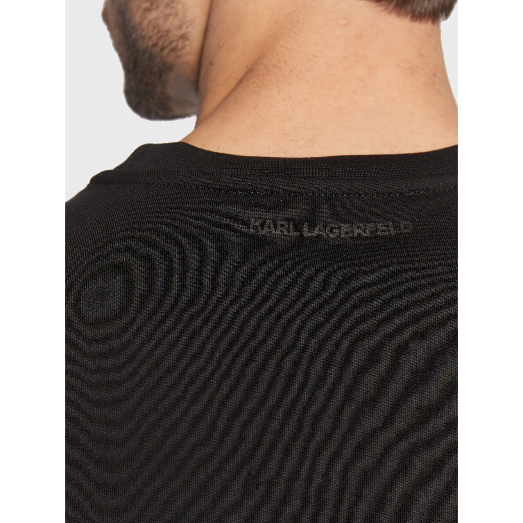 KARL LAGERFELD Mikina 705070 524950 Čierna Regular Fit - Pepit.sk