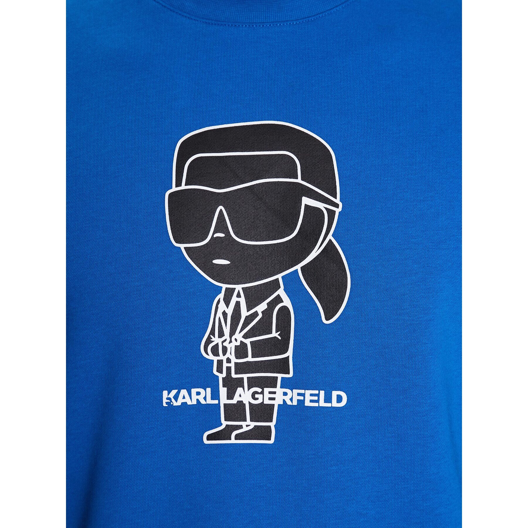 KARL LAGERFELD Mikina 705089 531900 Modrá Regular Fit - Pepit.sk