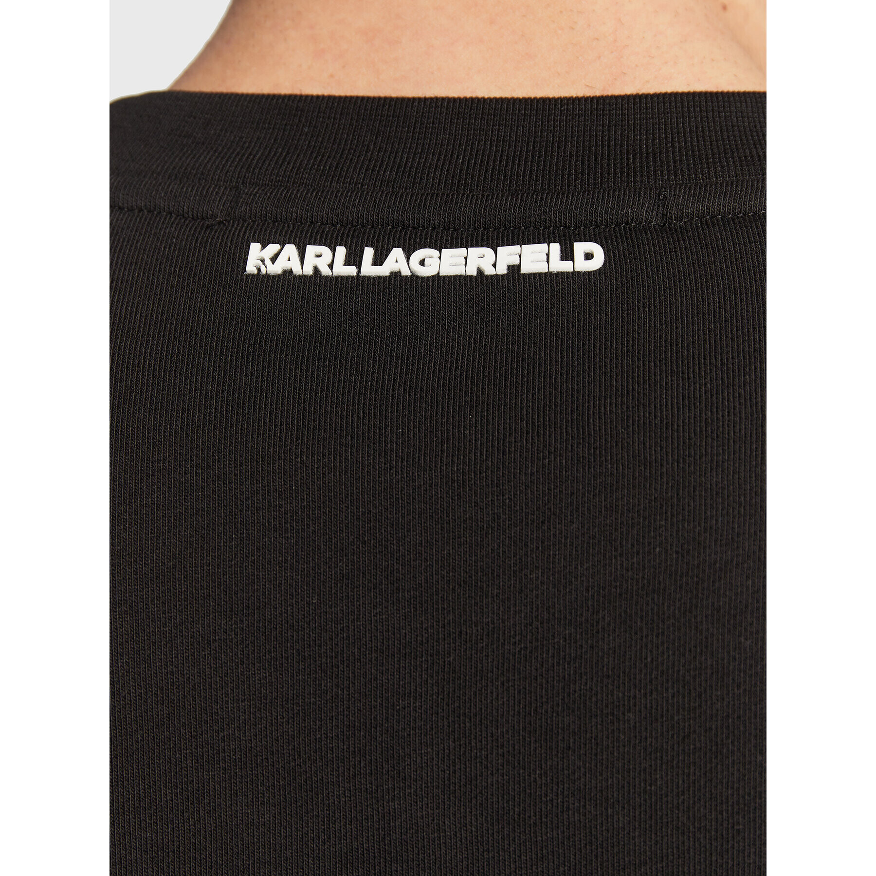 KARL LAGERFELD Mikina 705222 524910 Čierna Regular Fit - Pepit.sk