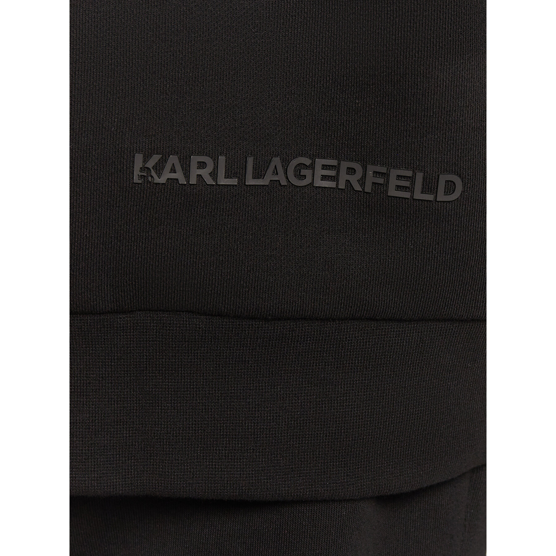 KARL LAGERFELD Mikina 705223 524910 Čierna Regular Fit - Pepit.sk