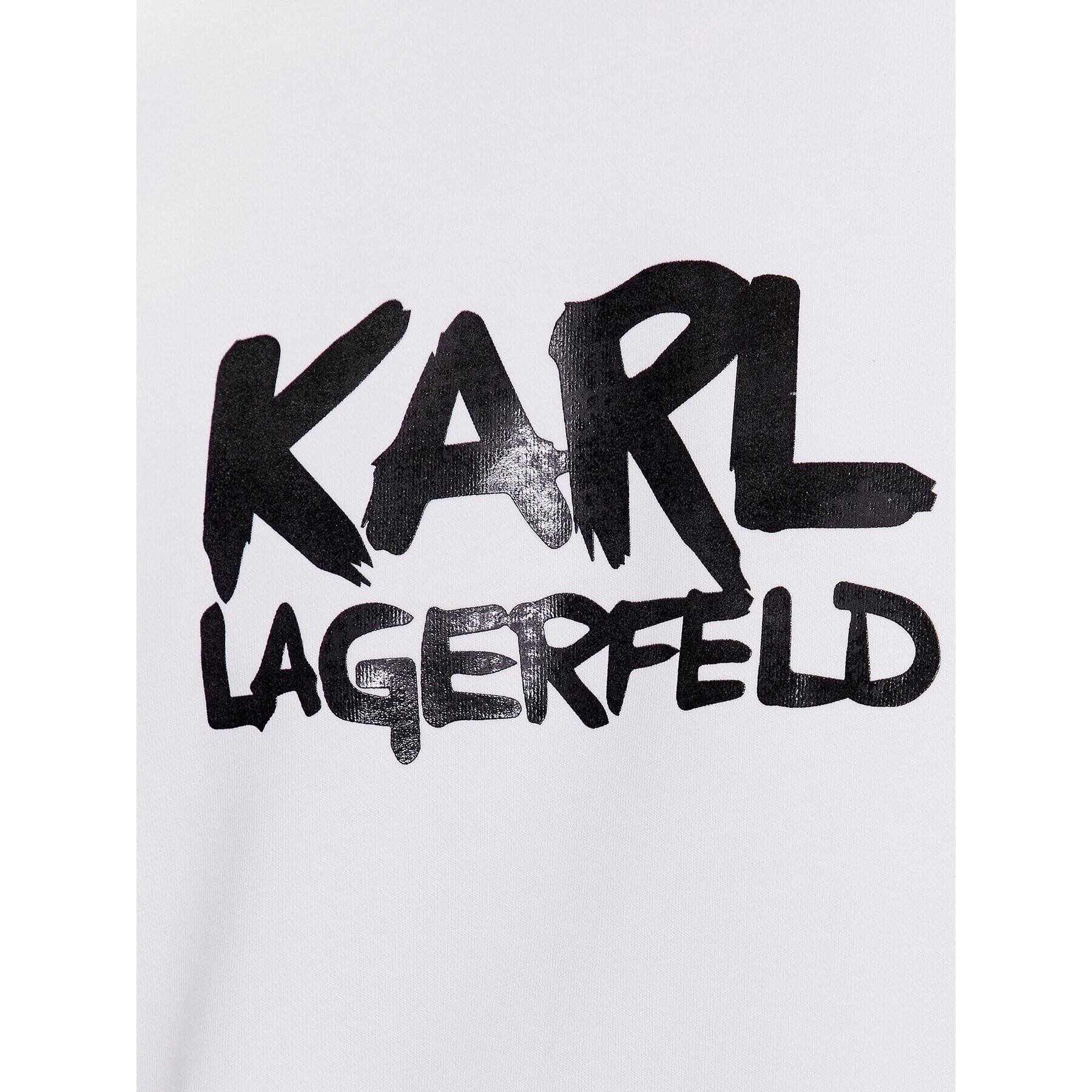 KARL LAGERFELD Mikina 705280 531900 Biela Regular Fit - Pepit.sk