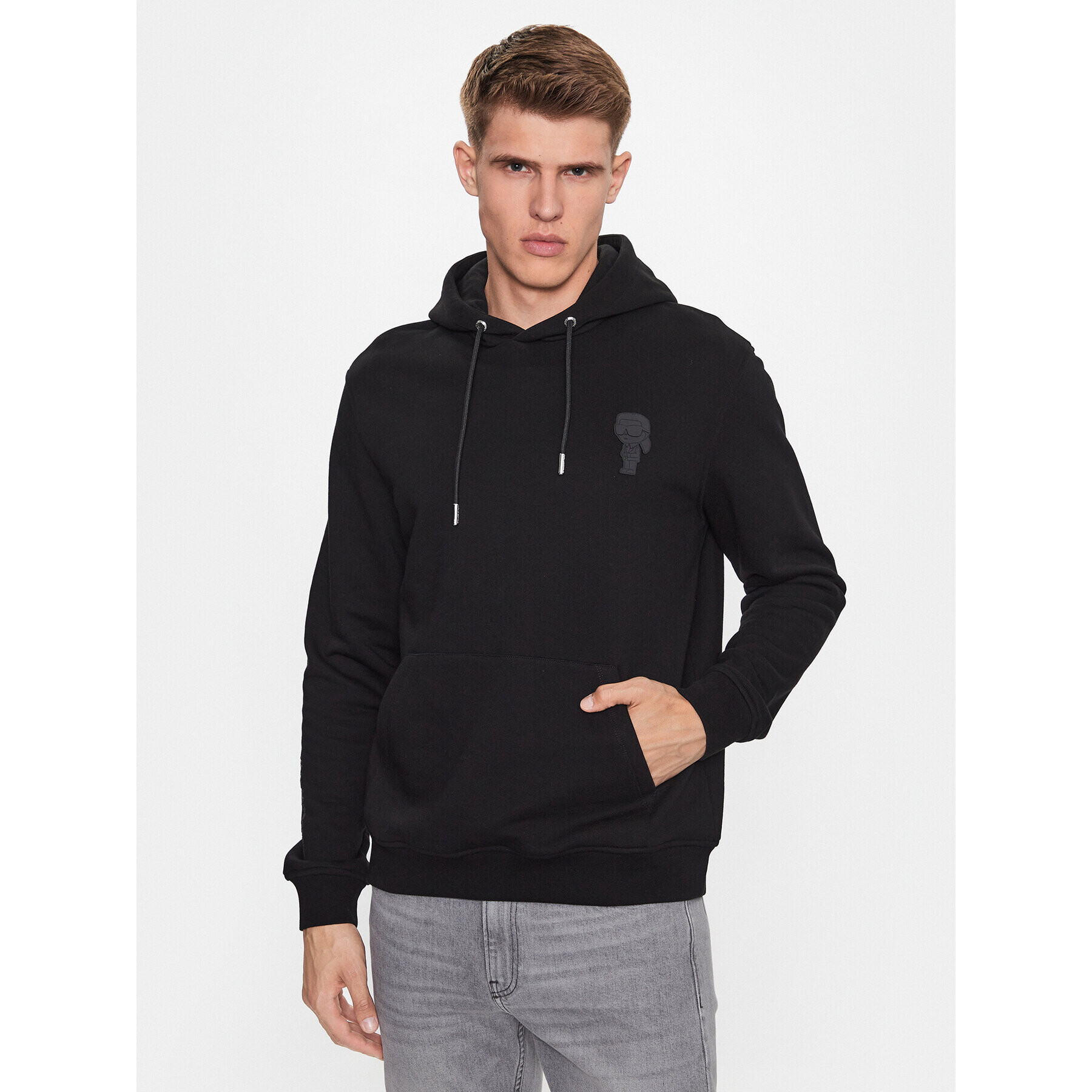 KARL LAGERFELD Mikina 705402 533910 Čierna Regular Fit - Pepit.sk