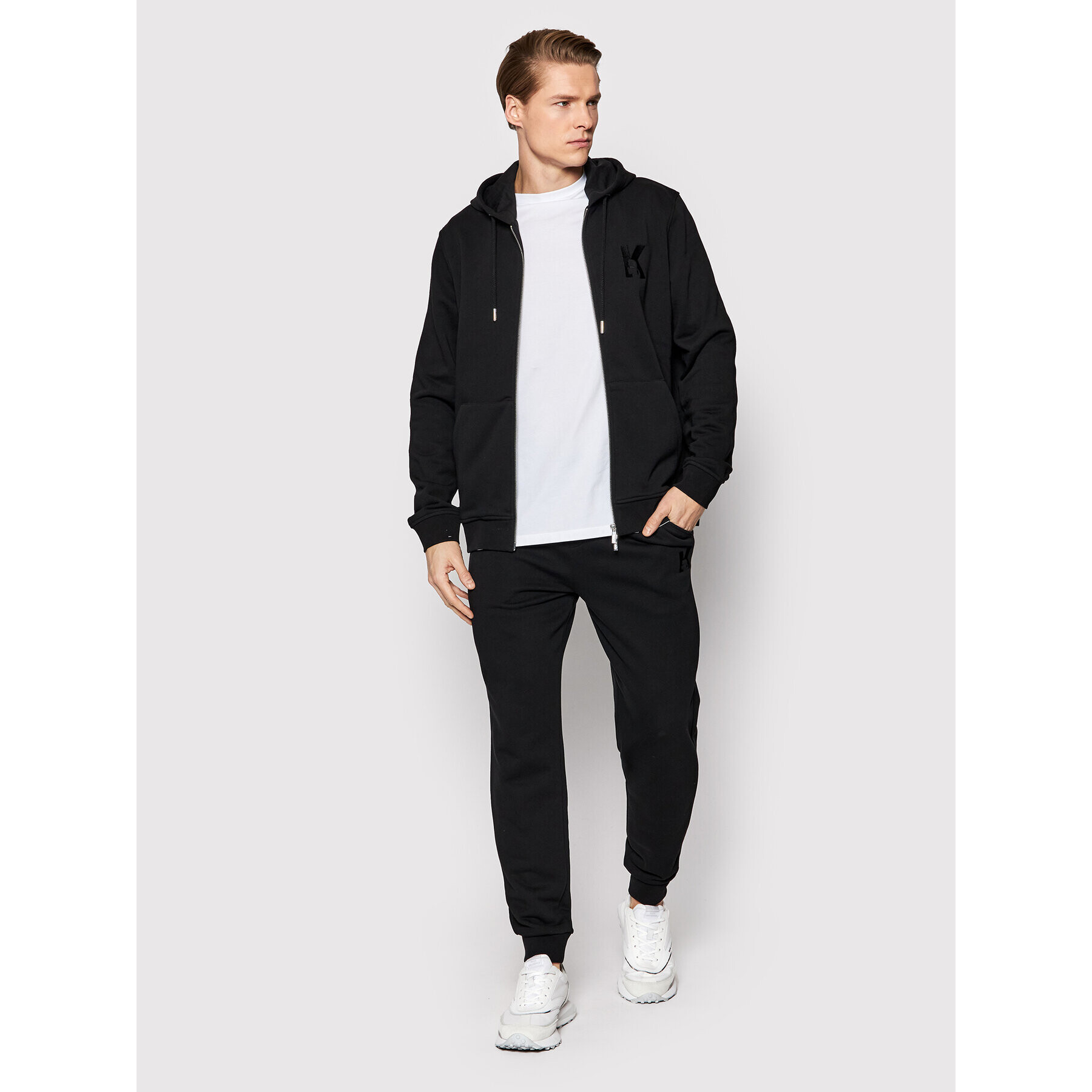 KARL LAGERFELD Mikina 705892 500900 Čierna Regular Fit - Pepit.sk