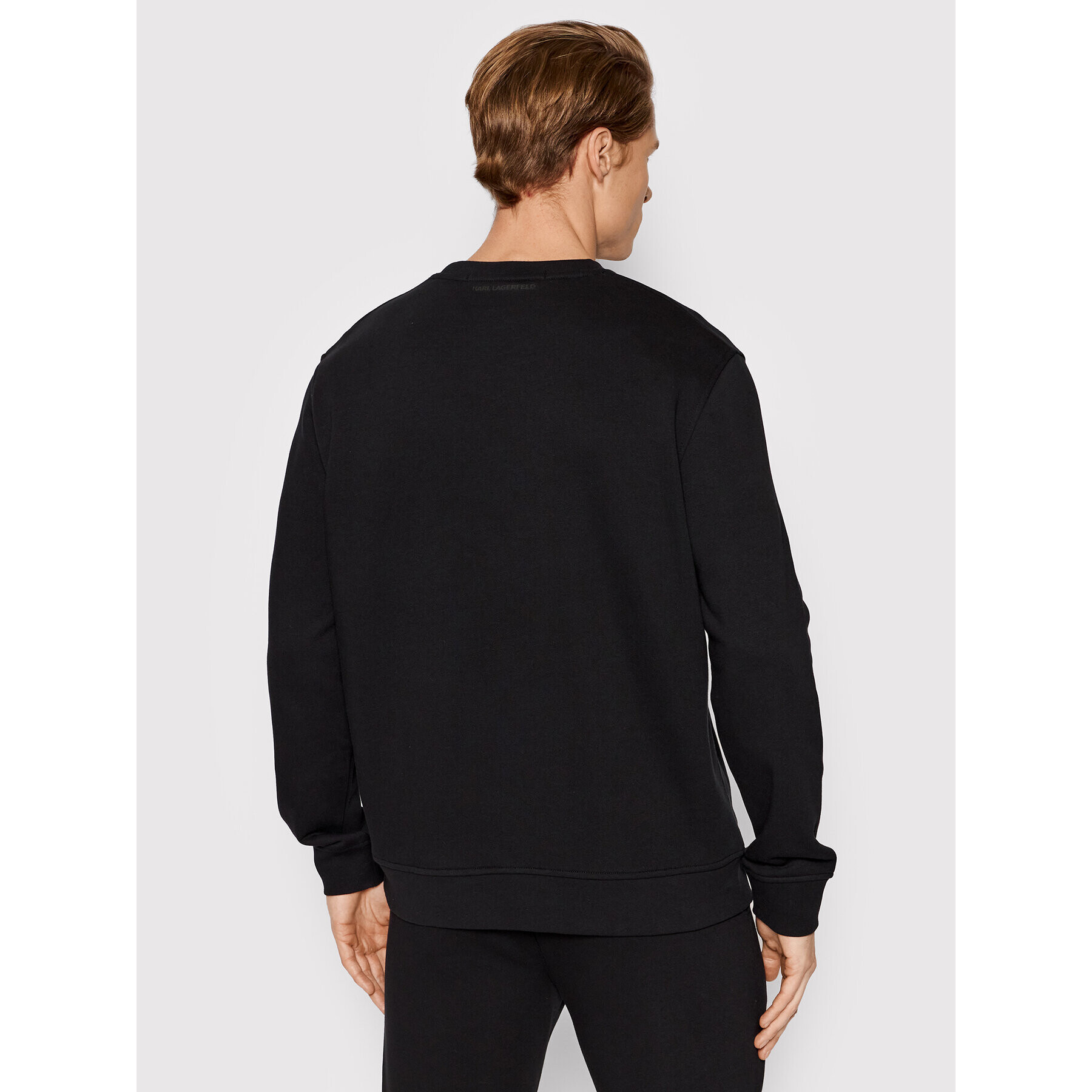 KARL LAGERFELD Mikina Crew Neck 705403 521900 Čierna Regular Fit - Pepit.sk