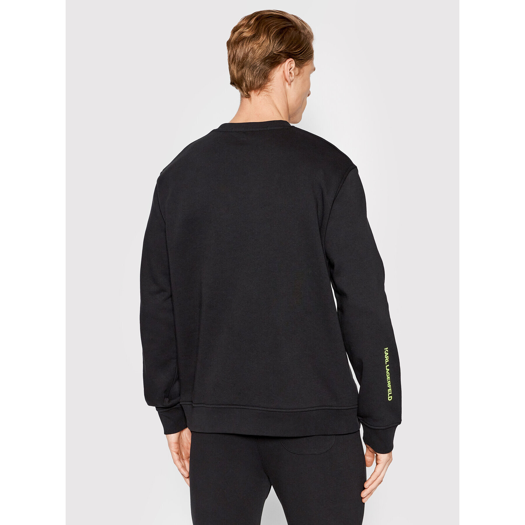 KARL LAGERFELD Mikina Crew Neck 705425 521900 Čierna Regular Fit - Pepit.sk