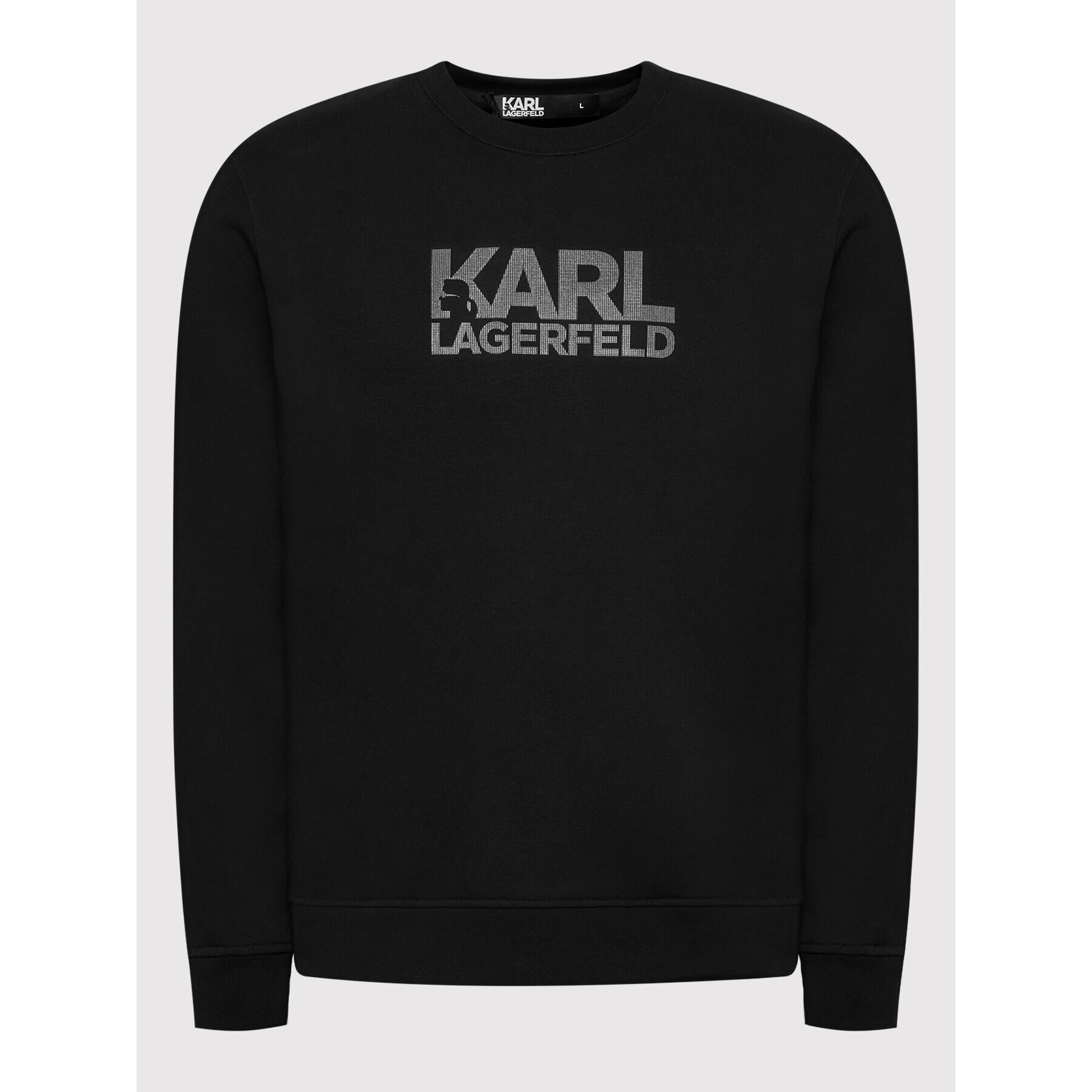 KARL LAGERFELD Mikina Crewneck 705400 521900 Čierna Regular Fit - Pepit.sk