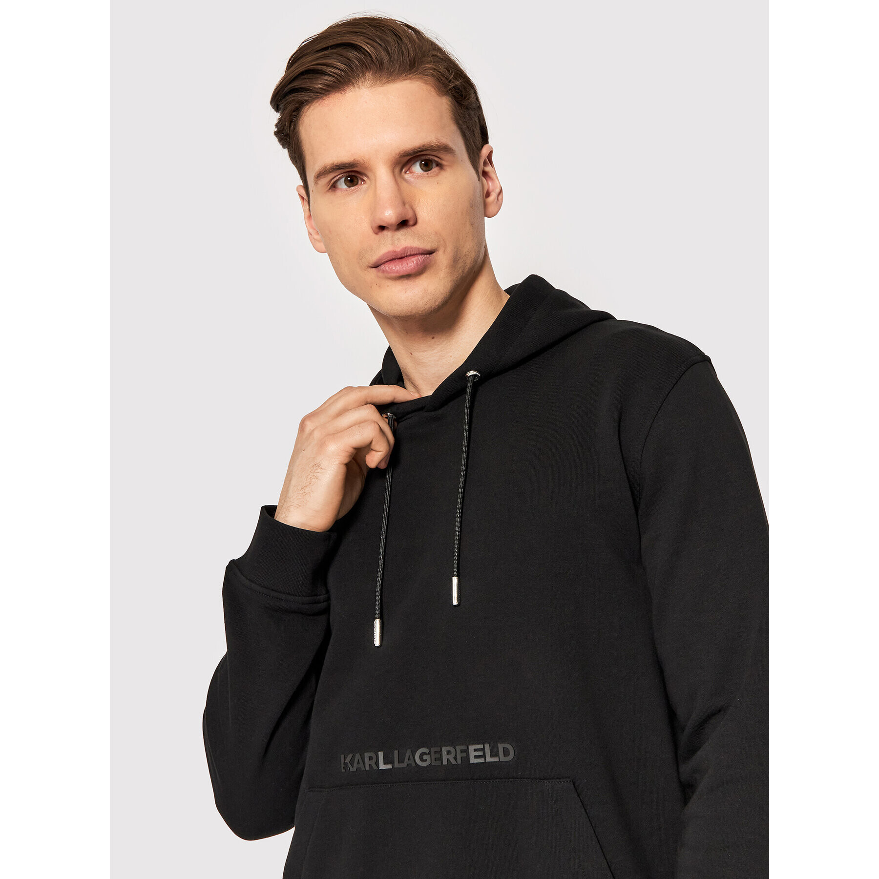 KARL LAGERFELD Mikina Sweat 705052 521900 Čierna Regular Fit - Pepit.sk