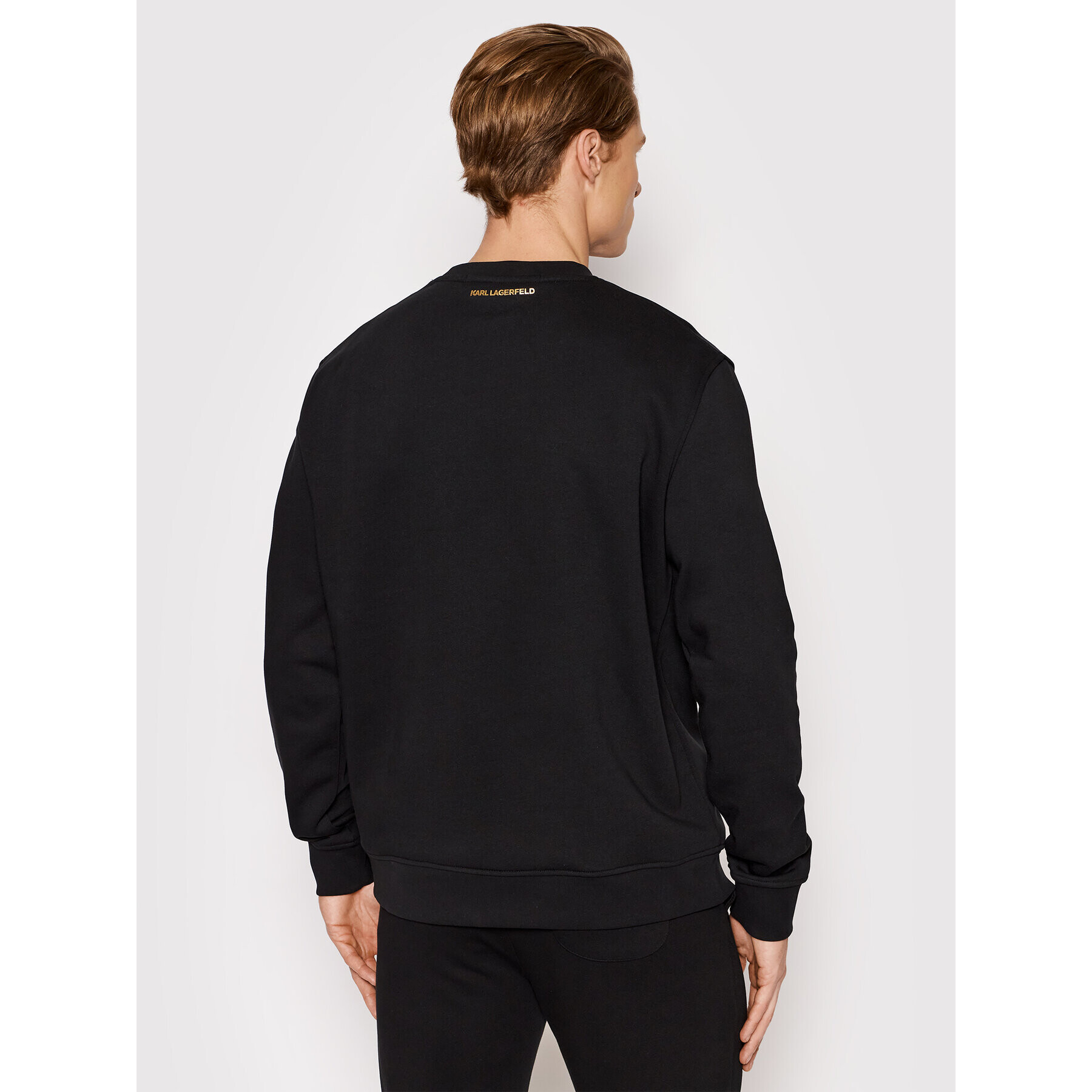 KARL LAGERFELD Mikina Sweat 705401 521900 Čierna Regular Fit - Pepit.sk