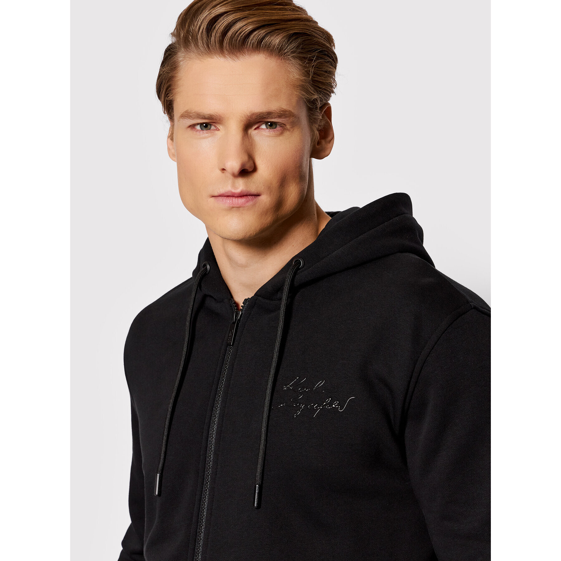 KARL LAGERFELD Mikina Sweat 705402 521900 Čierna Regular Fit - Pepit.sk