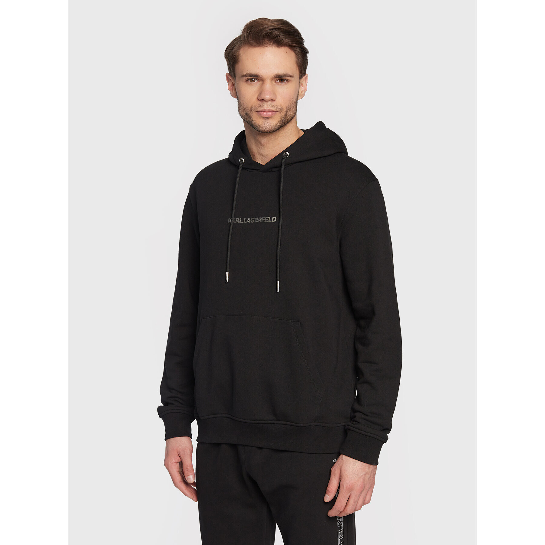 KARL LAGERFELD Mikina Sweat 705424 524910 Čierna Regular Fit - Pepit.sk