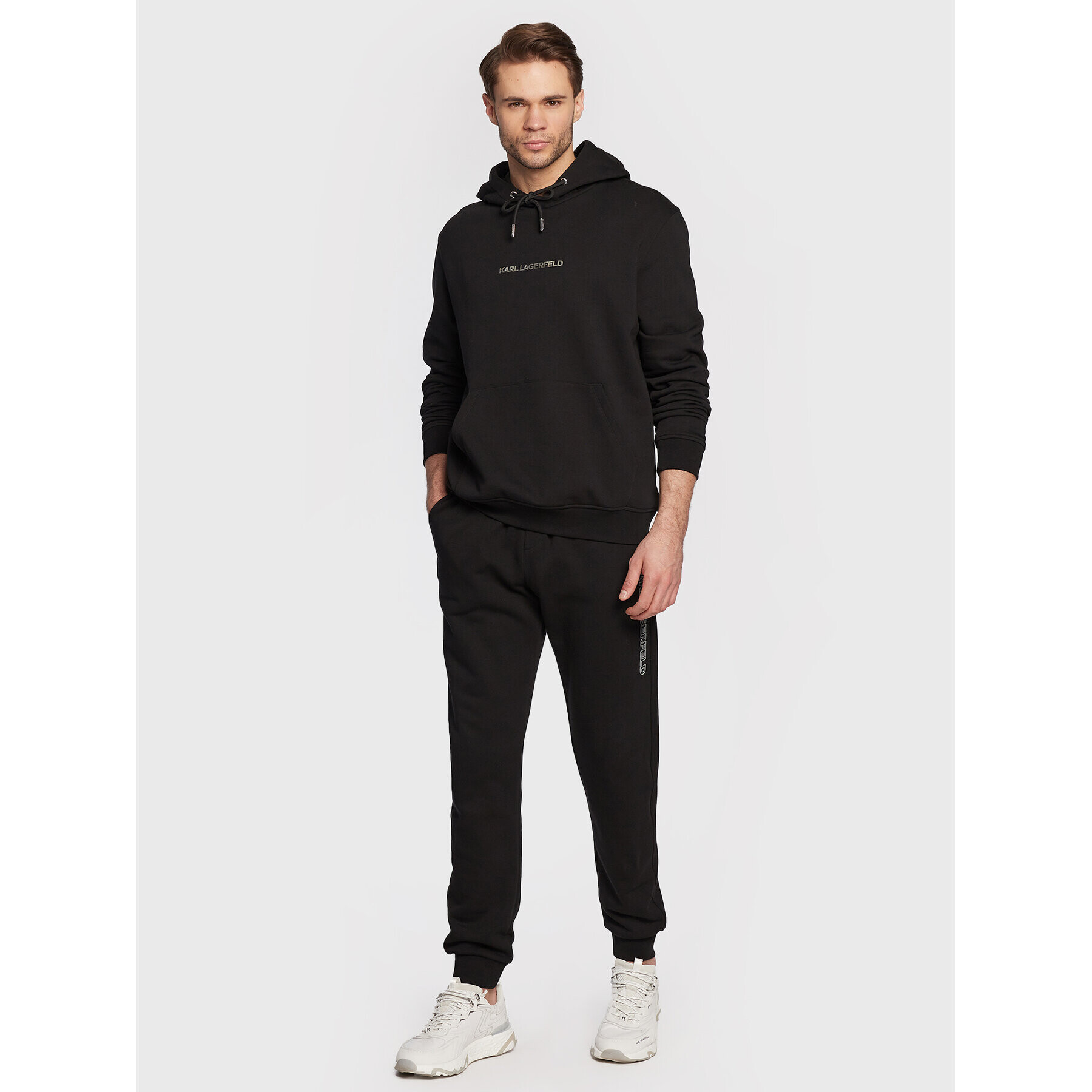 KARL LAGERFELD Mikina Sweat 705424 524910 Čierna Regular Fit - Pepit.sk