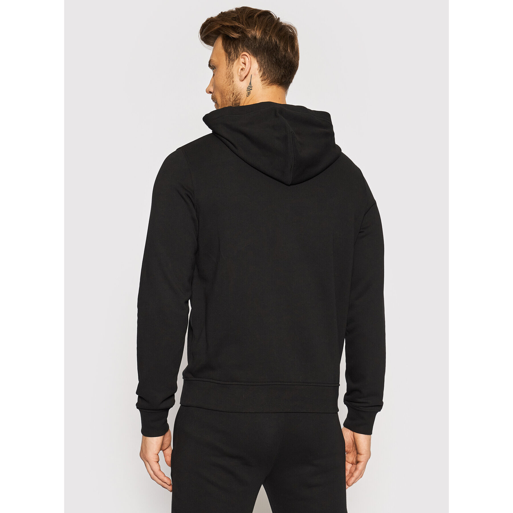 KARL LAGERFELD Mikina Sweat Hoody 705093 511910 Čierna Slim Fit - Pepit.sk