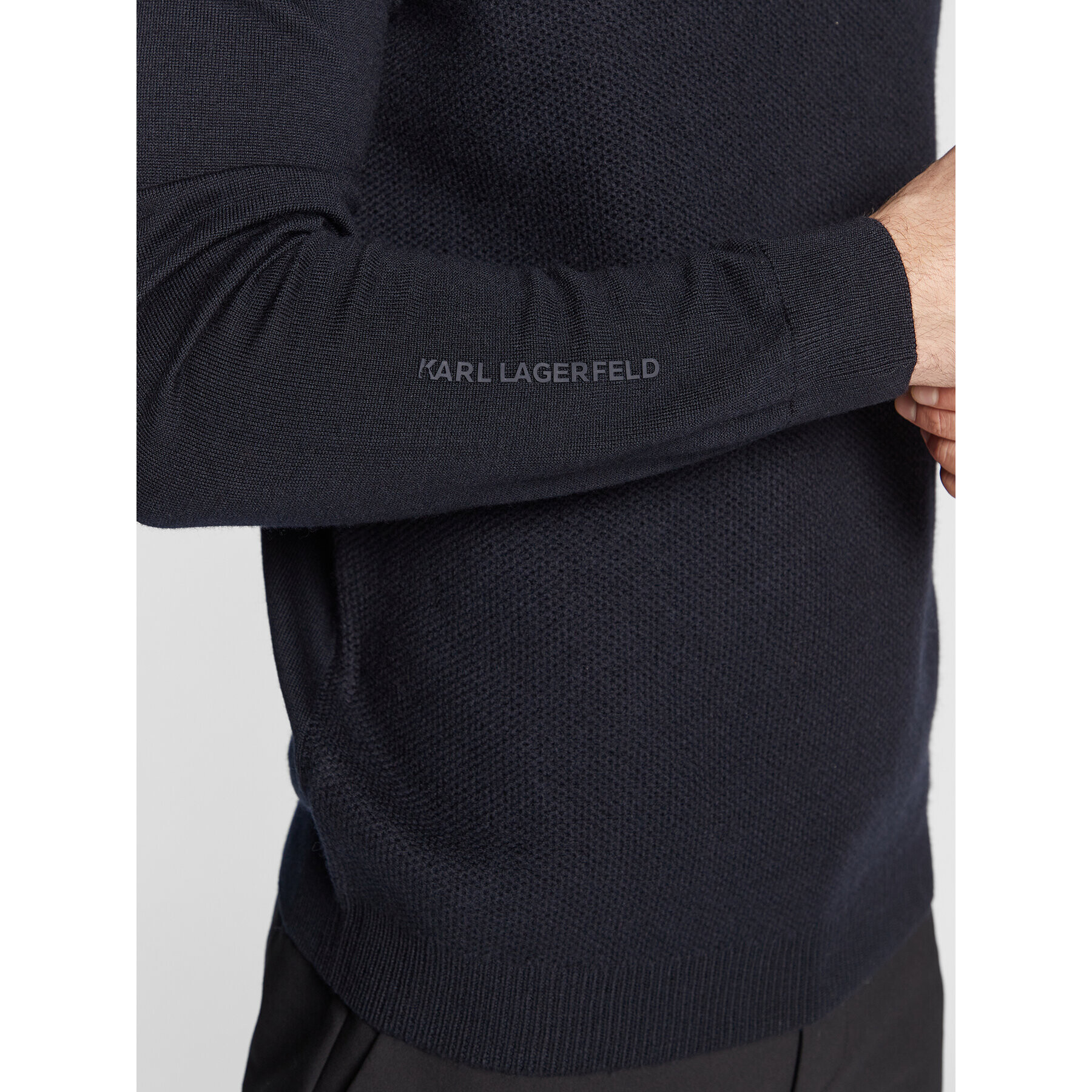 KARL LAGERFELD Rolák 655009 524399 Tmavomodrá Regular Fit - Pepit.sk