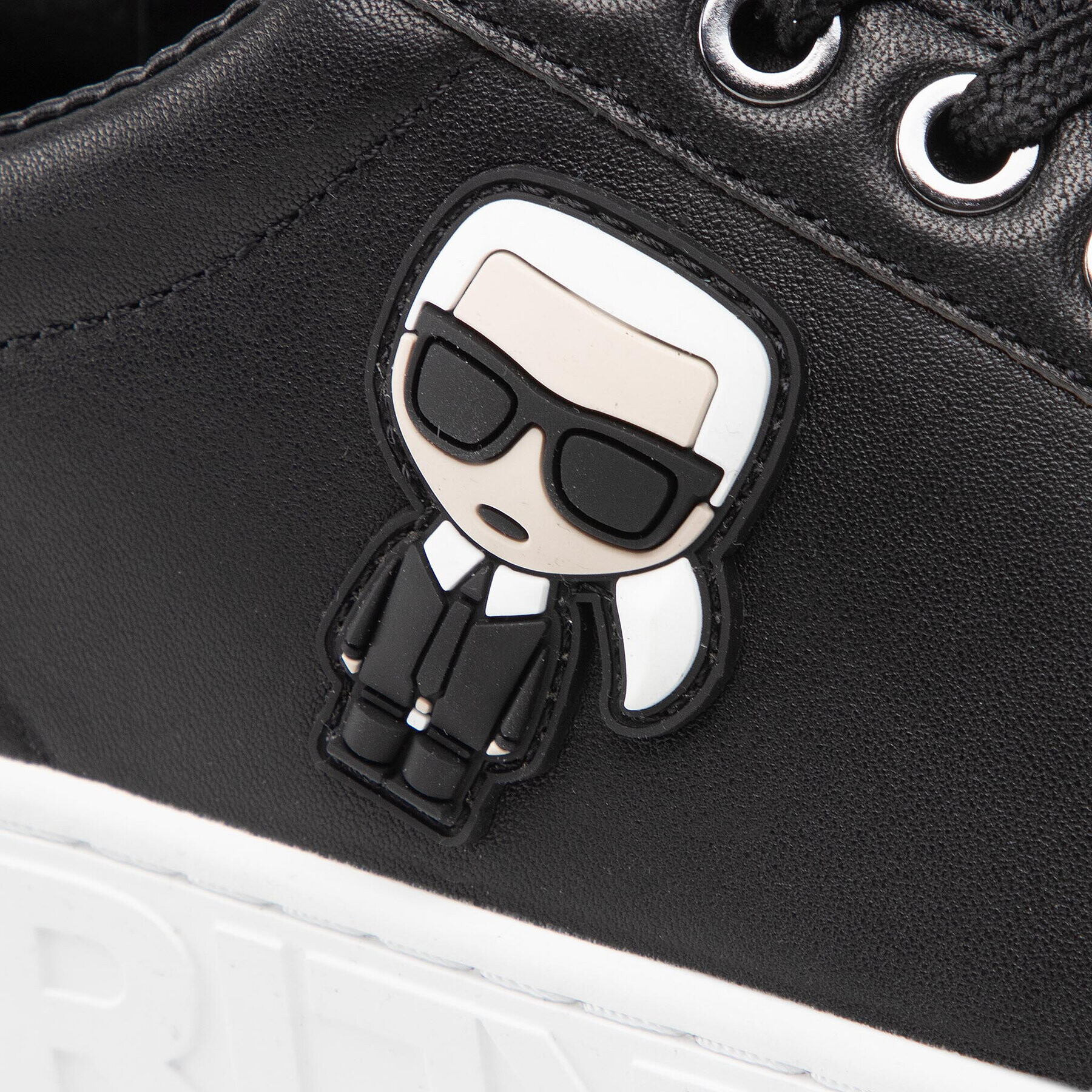 KARL LAGERFELD Sneakersy KL61030A Čierna - Pepit.sk