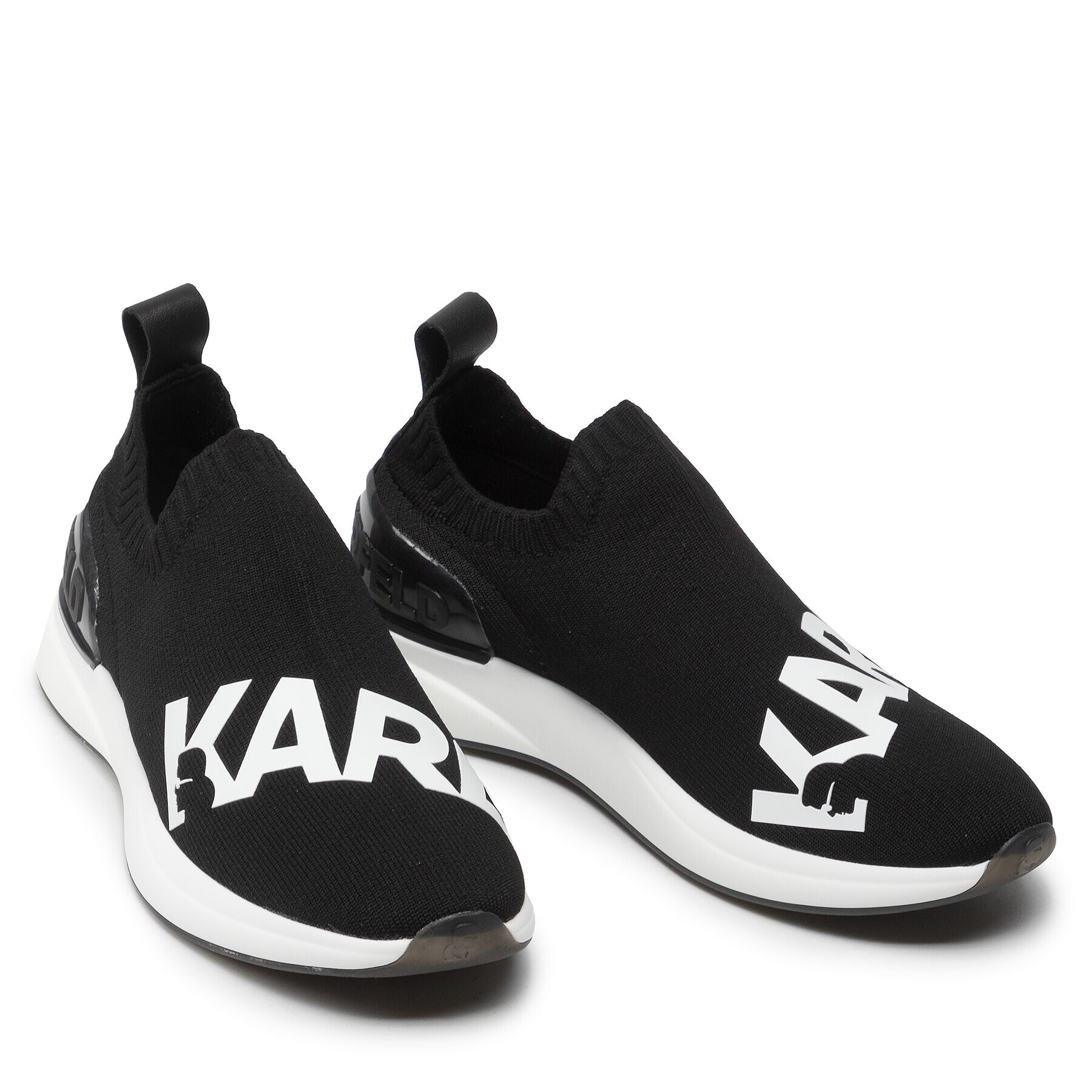 KARL LAGERFELD Sneakersy KL62110 Čierna - Pepit.sk