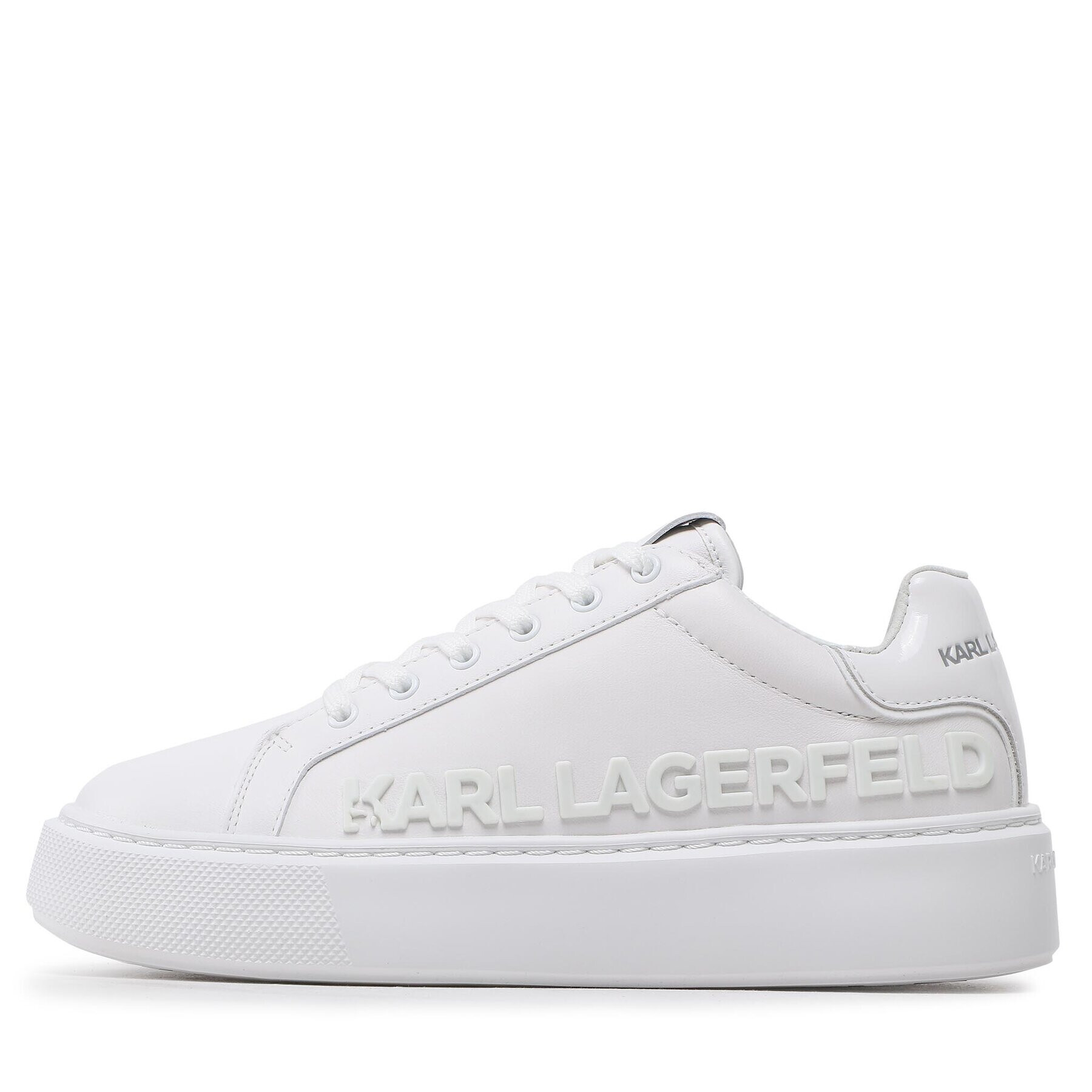 KARL LAGERFELD Sneakersy KL62210 Biela - Pepit.sk