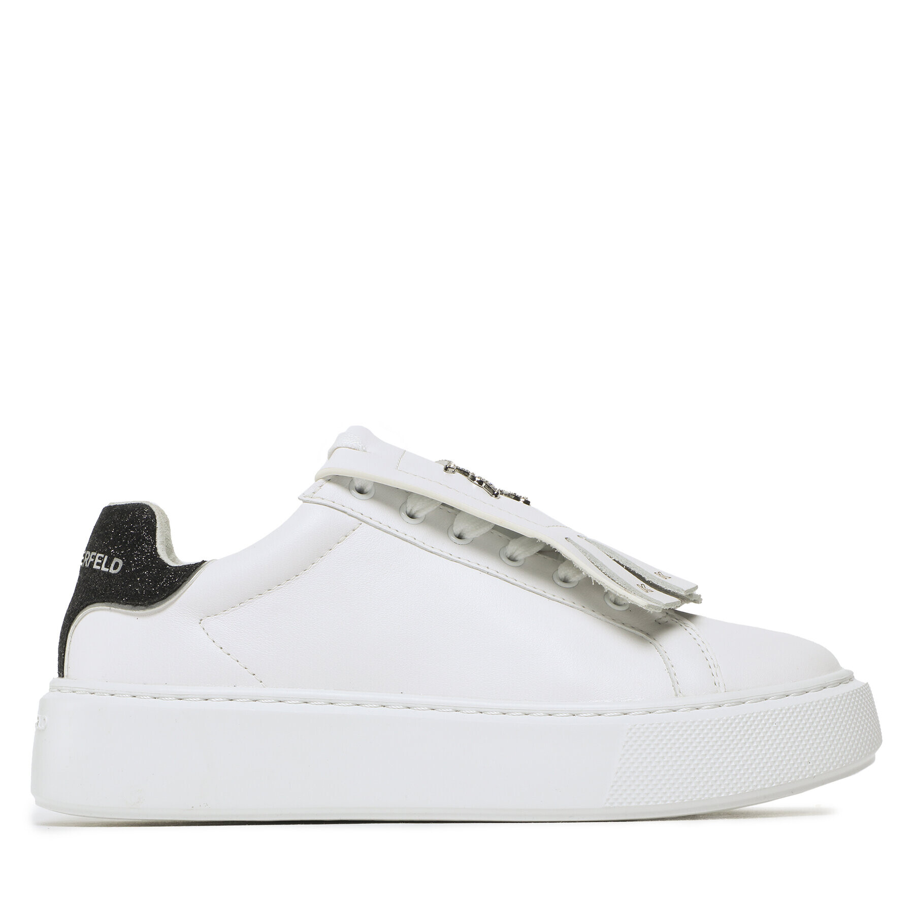 KARL LAGERFELD Sneakersy KL62230 Biela - Pepit.sk