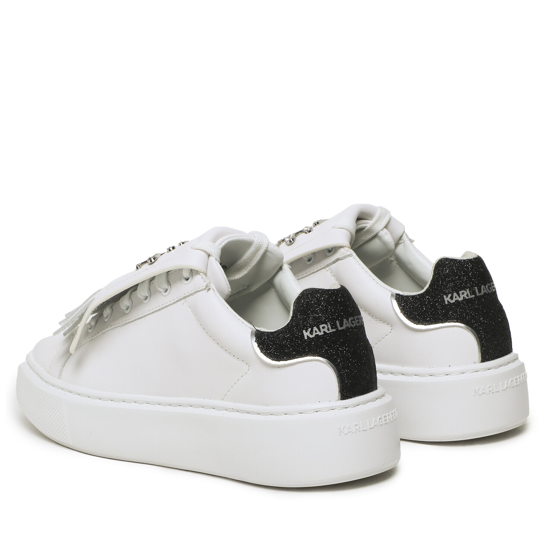 KARL LAGERFELD Sneakersy KL62230 Biela - Pepit.sk