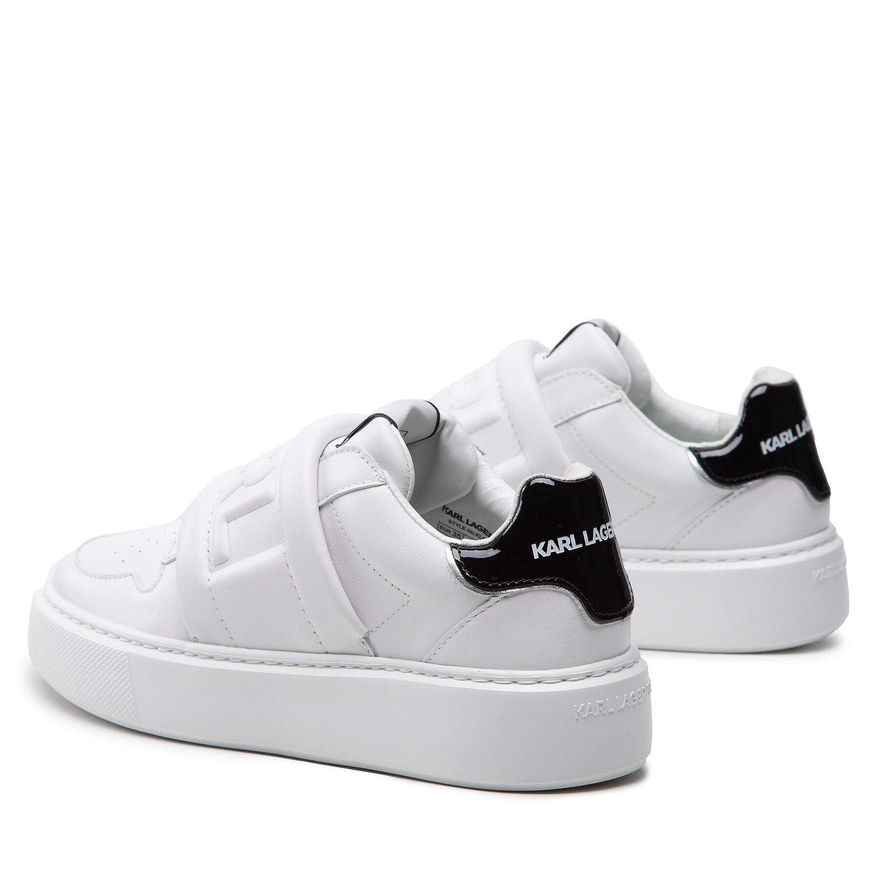 KARL LAGERFELD Sneakersy KL62237 Biela - Pepit.sk