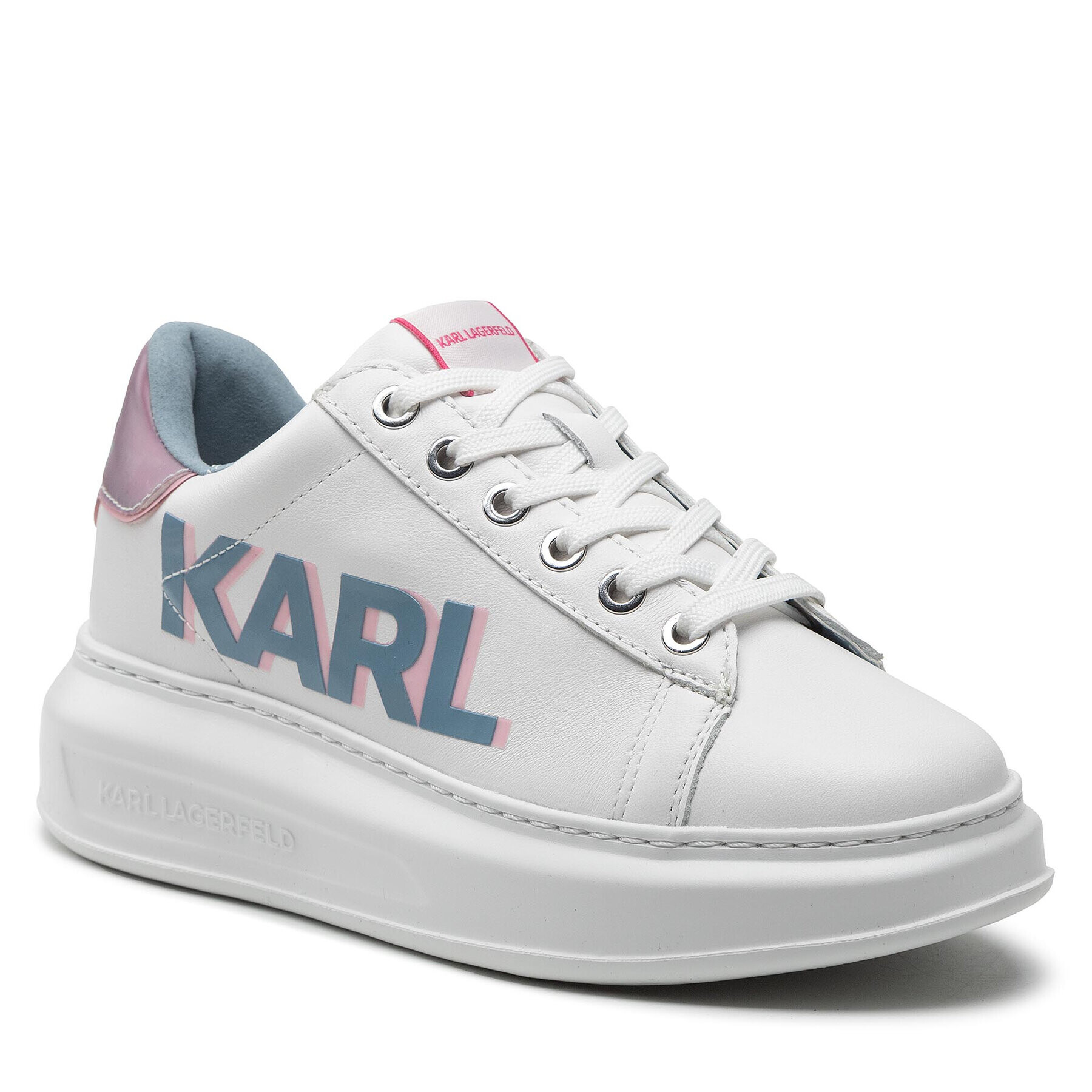 KARL LAGERFELD Sneakersy KL62521 Biela - Pepit.sk