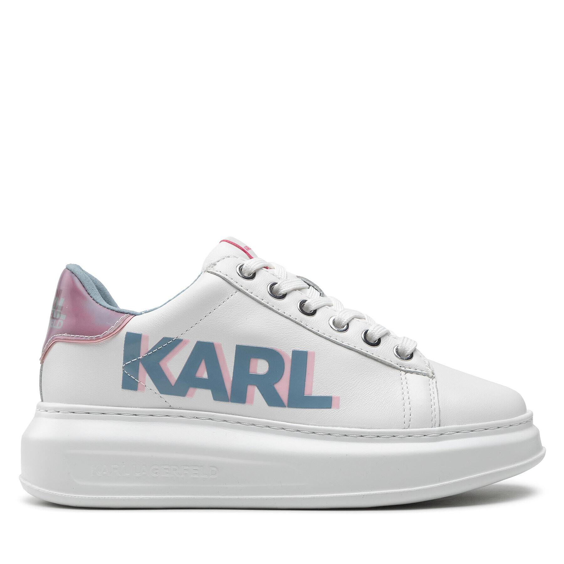 KARL LAGERFELD Sneakersy KL62521 Biela - Pepit.sk