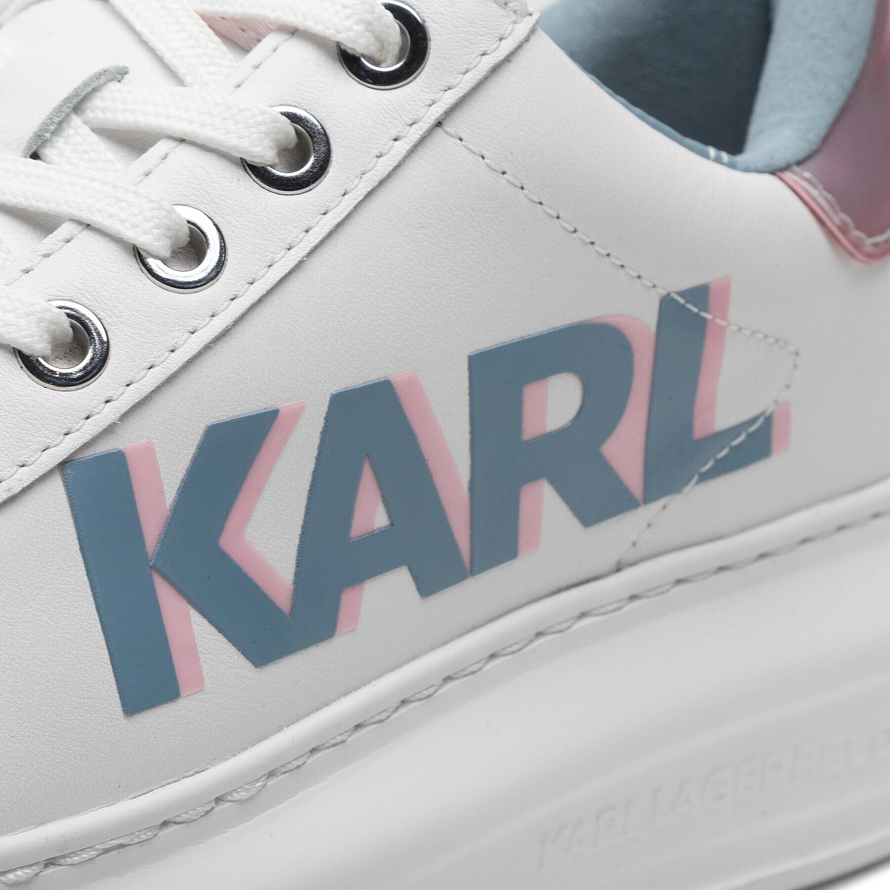 KARL LAGERFELD Sneakersy KL62521 Biela - Pepit.sk