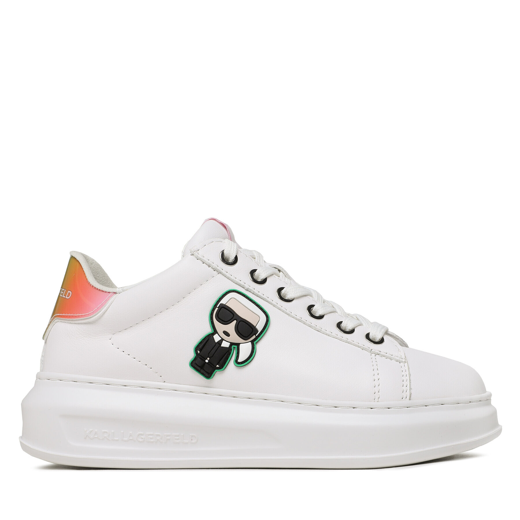 KARL LAGERFELD Sneakersy KL62530G Biela - Pepit.sk