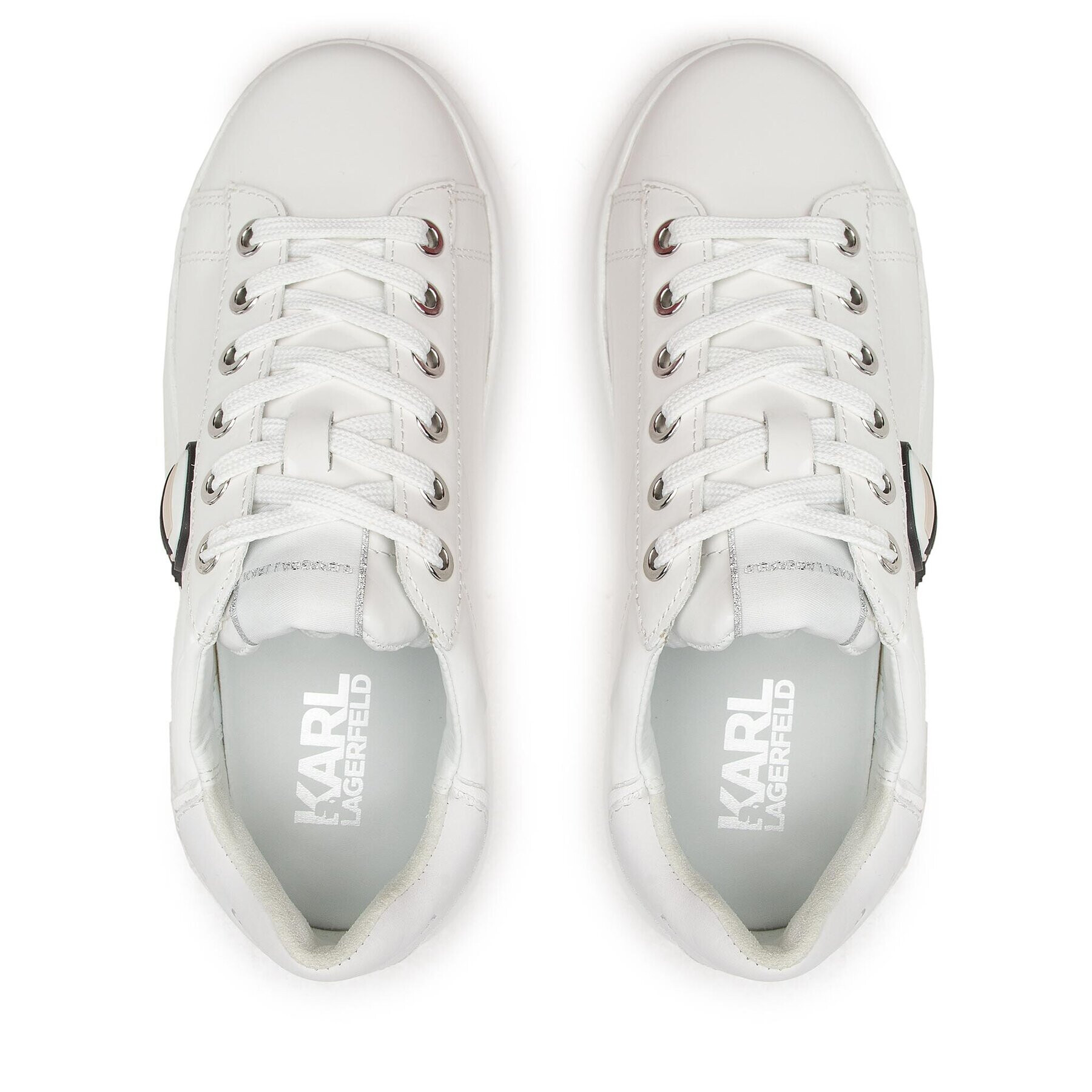 KARL LAGERFELD Sneakersy KL62530U Biela - Pepit.sk