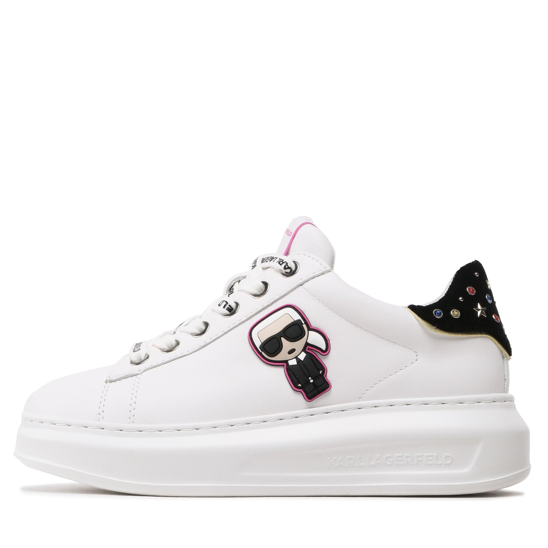 KARL LAGERFELD Sneakersy KL62547 Biela - Pepit.sk