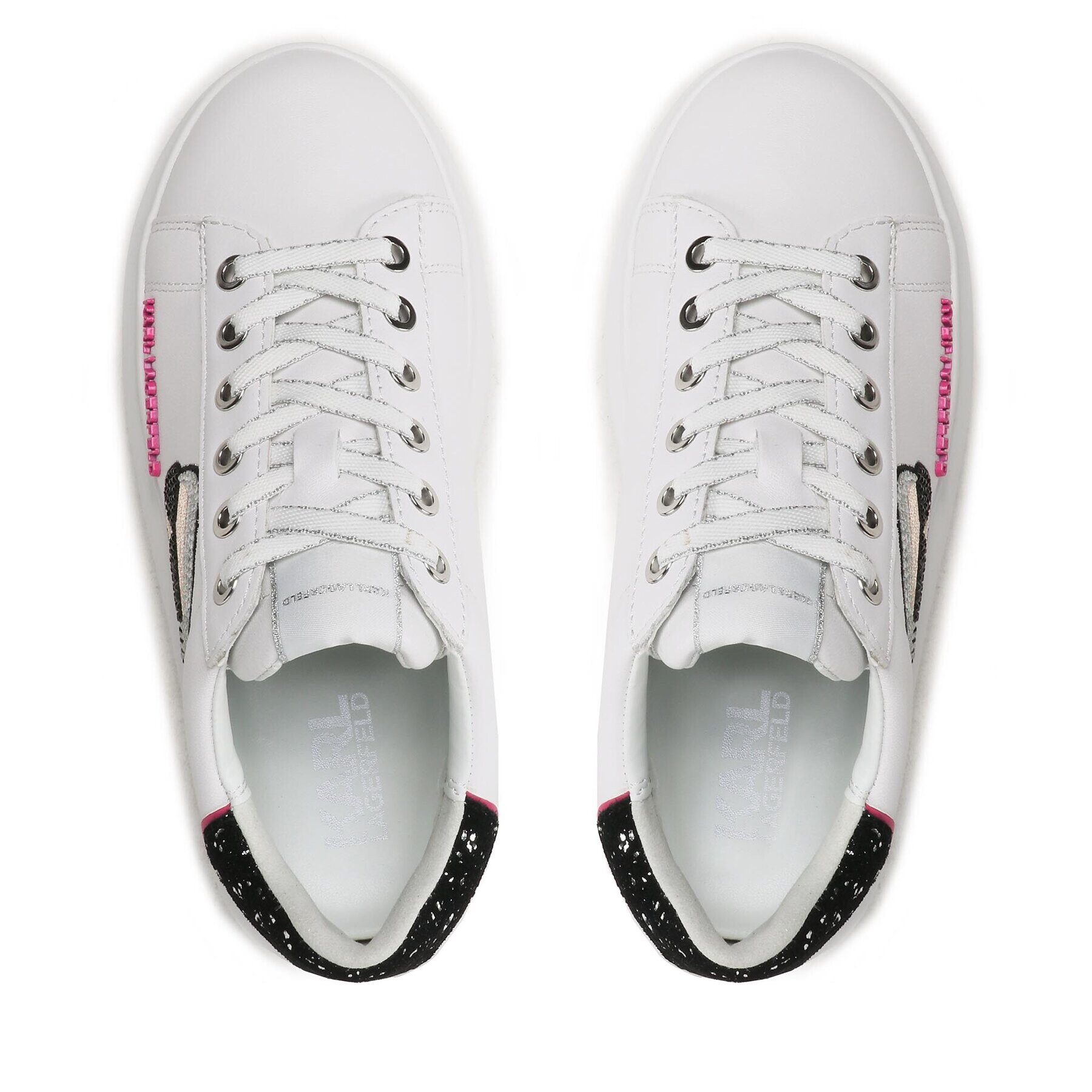 KARL LAGERFELD Sneakersy KL62570N Biela - Pepit.sk