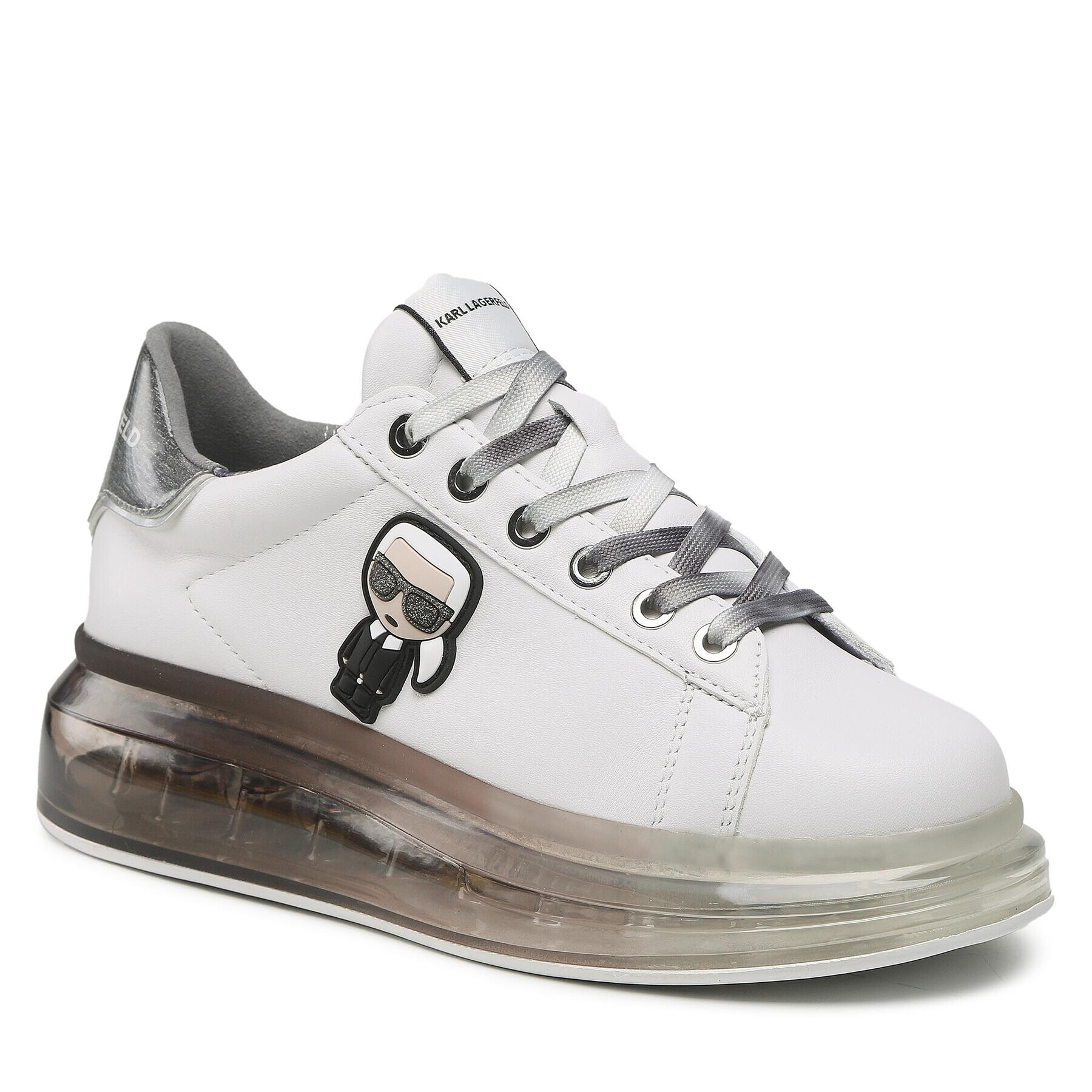 KARL LAGERFELD Sneakersy KL62631D Biela - Pepit.sk