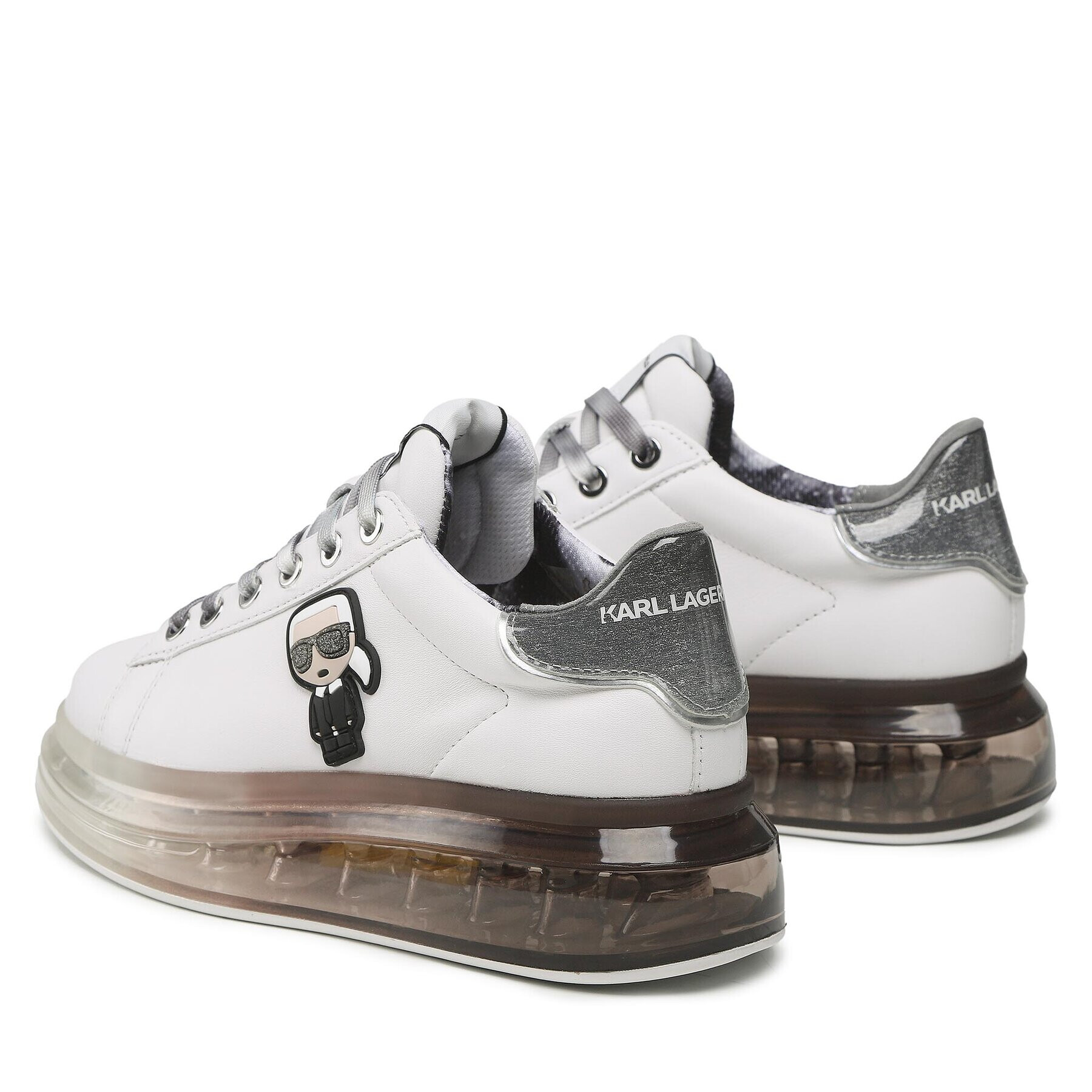 KARL LAGERFELD Sneakersy KL62631D Biela - Pepit.sk