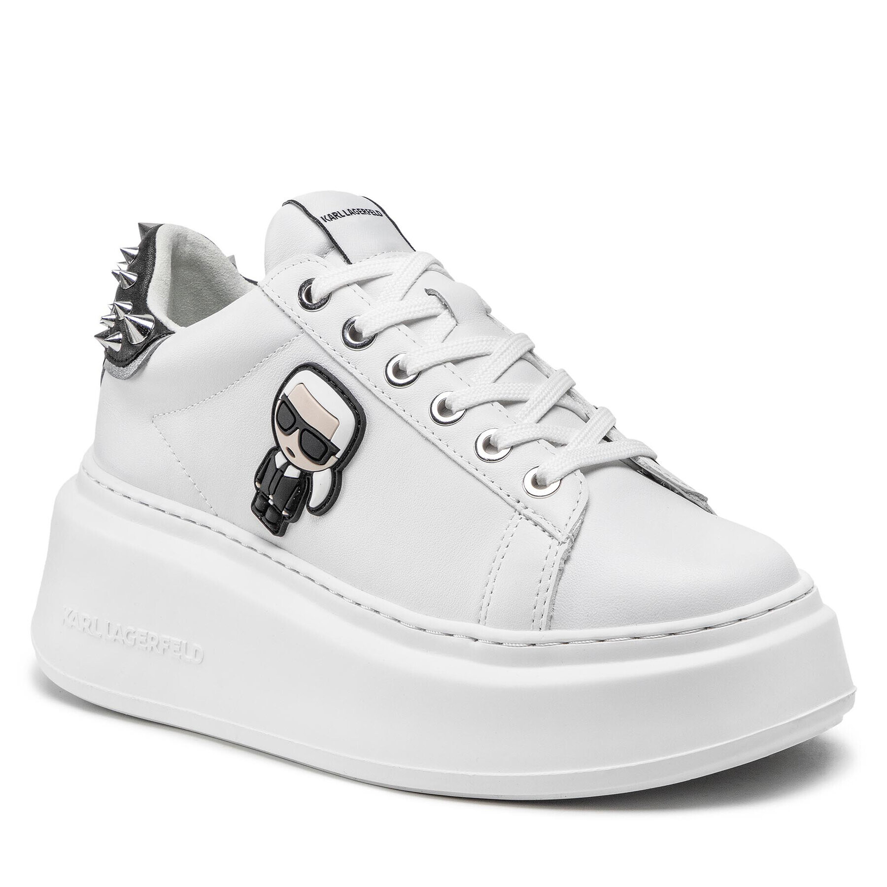 KARL LAGERFELD Sneakersy KL63529 Biela - Pepit.sk