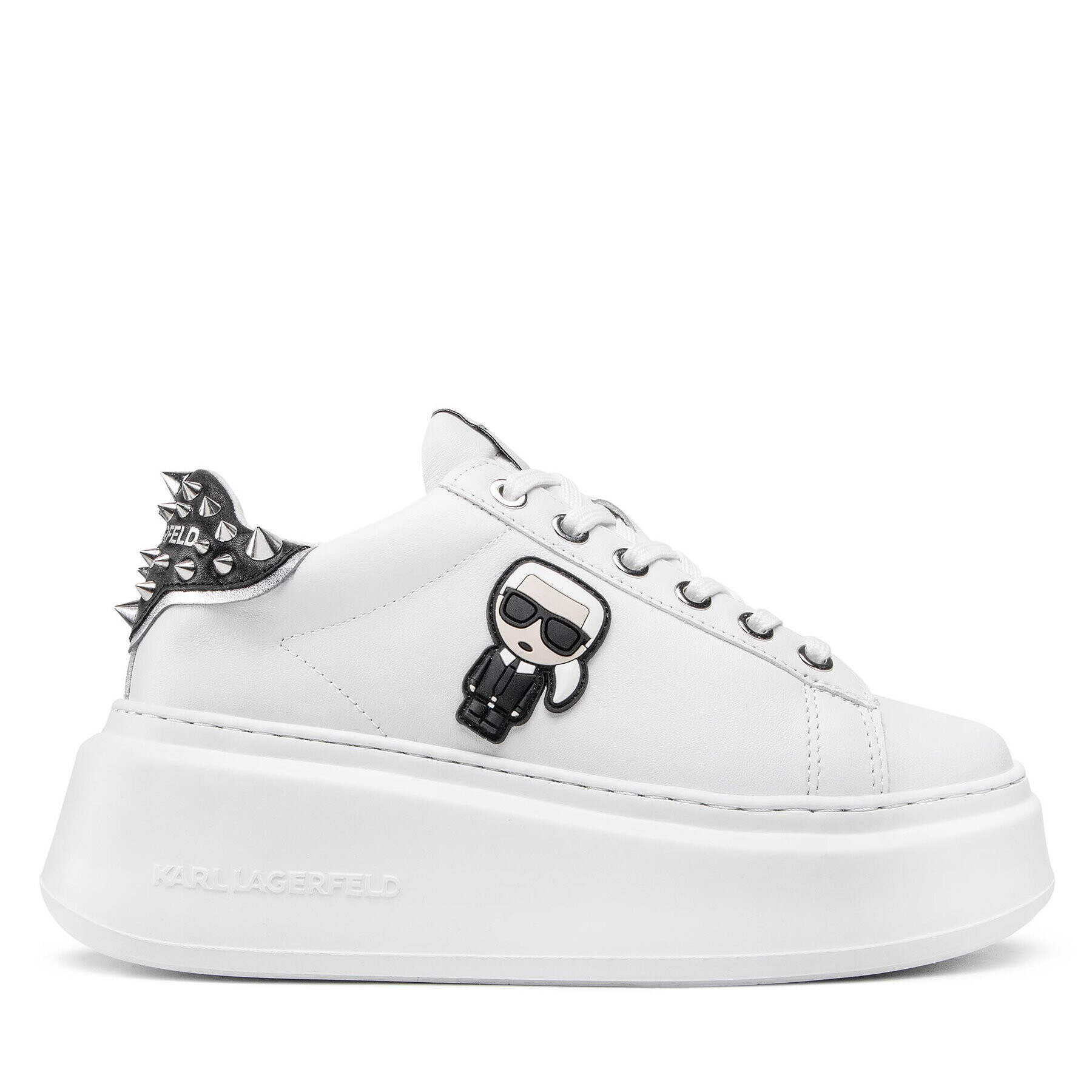 KARL LAGERFELD Sneakersy KL63529 Biela - Pepit.sk