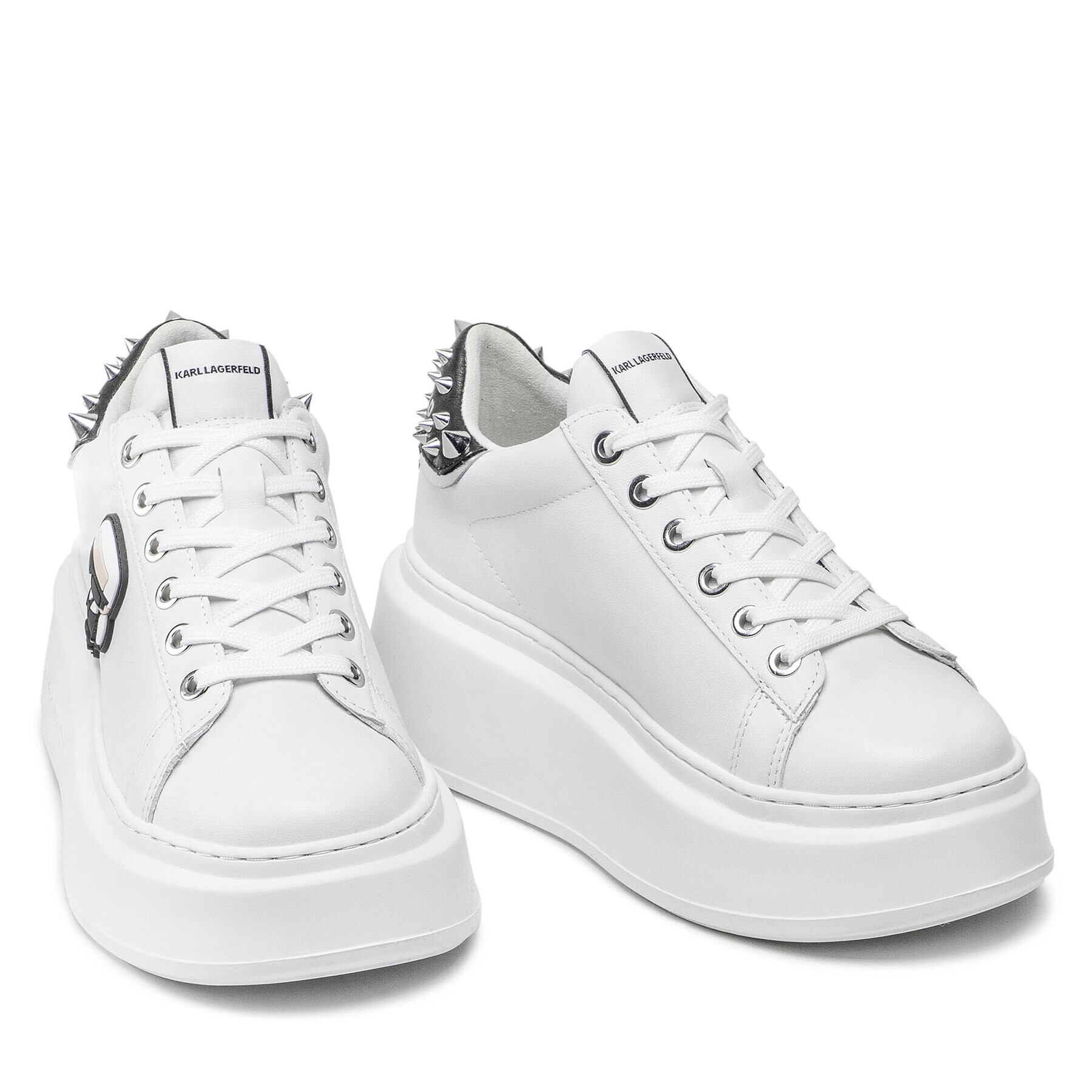 KARL LAGERFELD Sneakersy KL63529 Biela - Pepit.sk