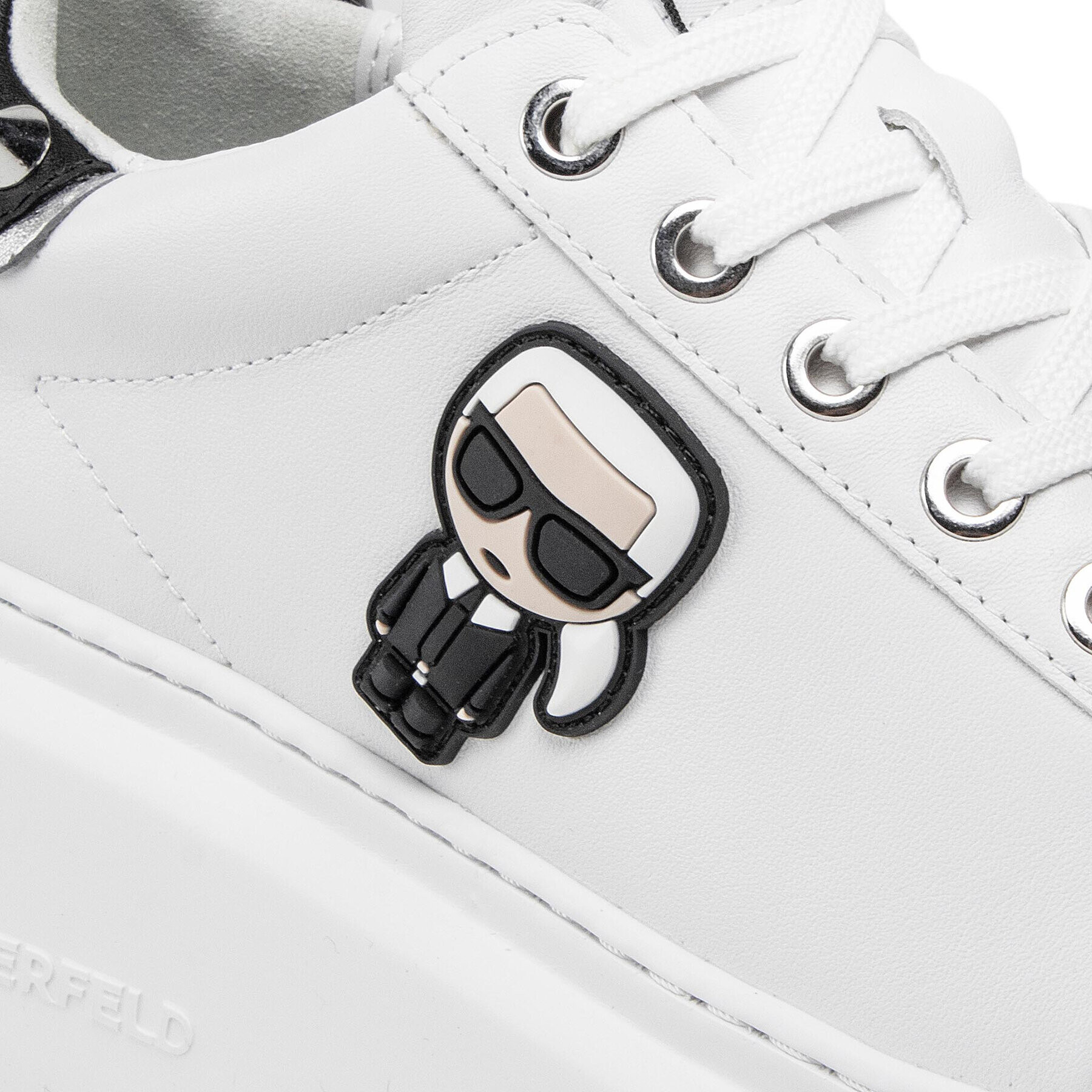 KARL LAGERFELD Sneakersy KL63529 Biela - Pepit.sk