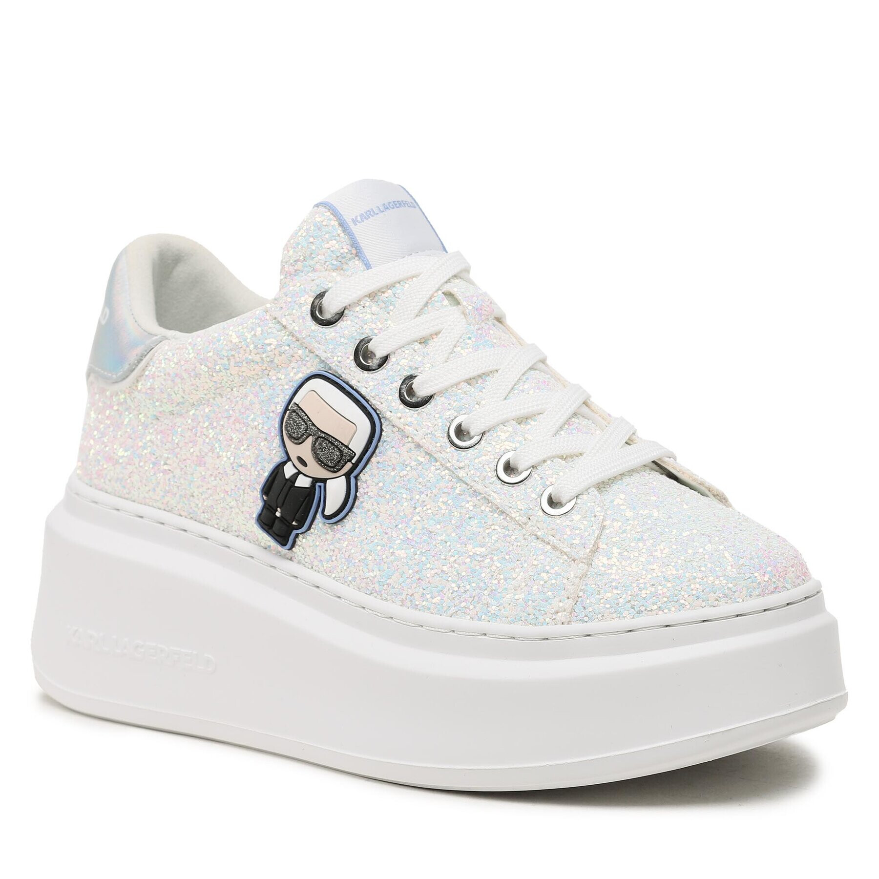 KARL LAGERFELD Sneakersy KL63530F Biela - Pepit.sk