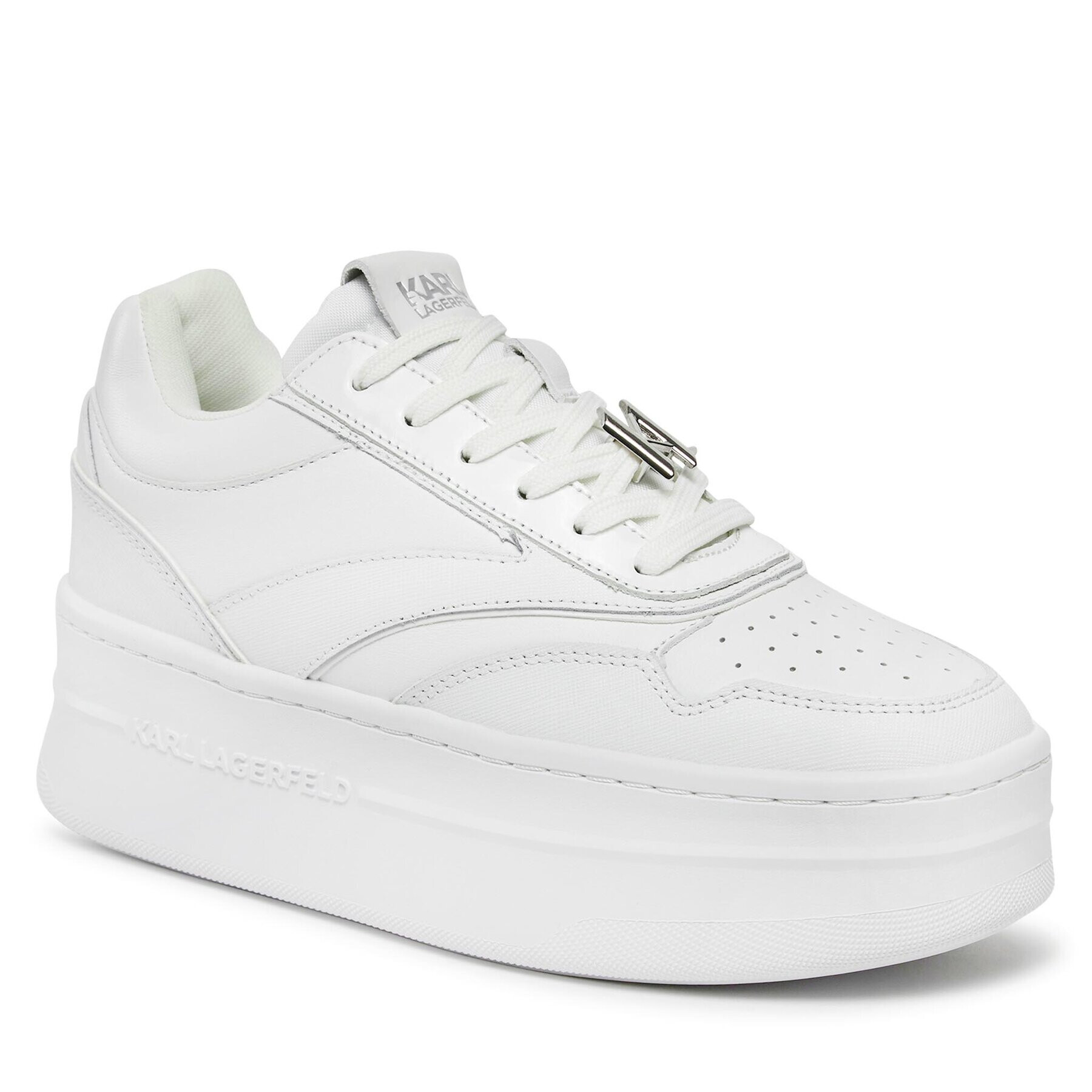 KARL LAGERFELD Sneakersy KL65020 Biela - Pepit.sk