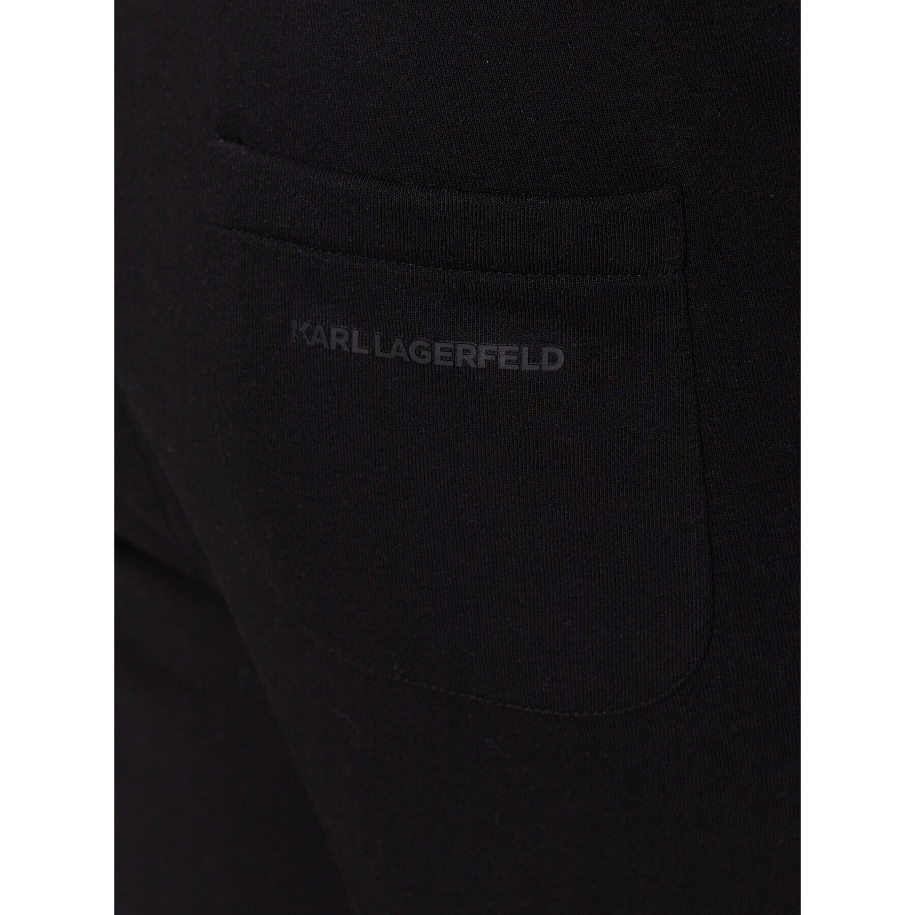 KARL LAGERFELD Športové kraťasy 705092 531900 Čierna Regular Fit - Pepit.sk