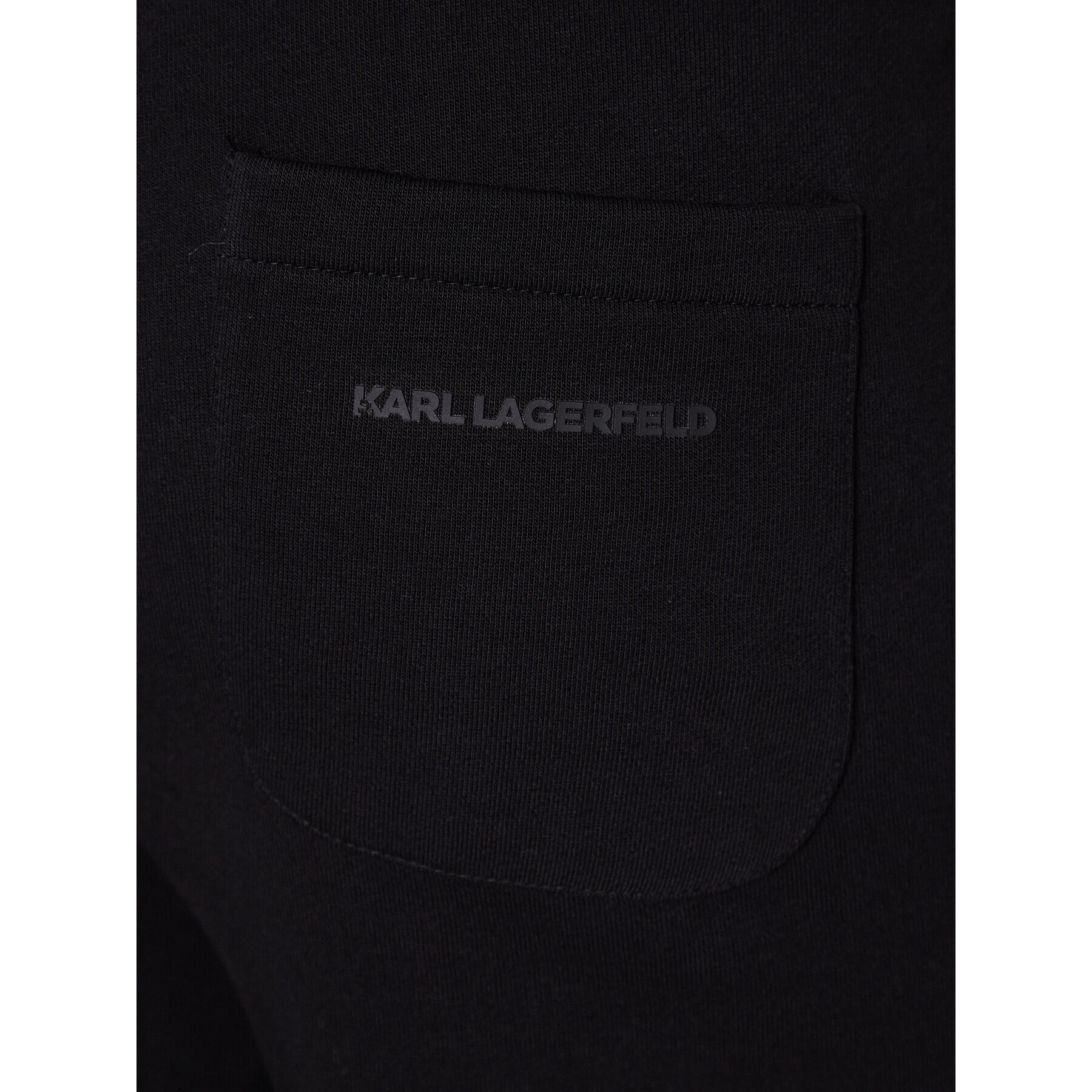 KARL LAGERFELD Športové kraťasy 705423 532900 Čierna Regular Fit - Pepit.sk