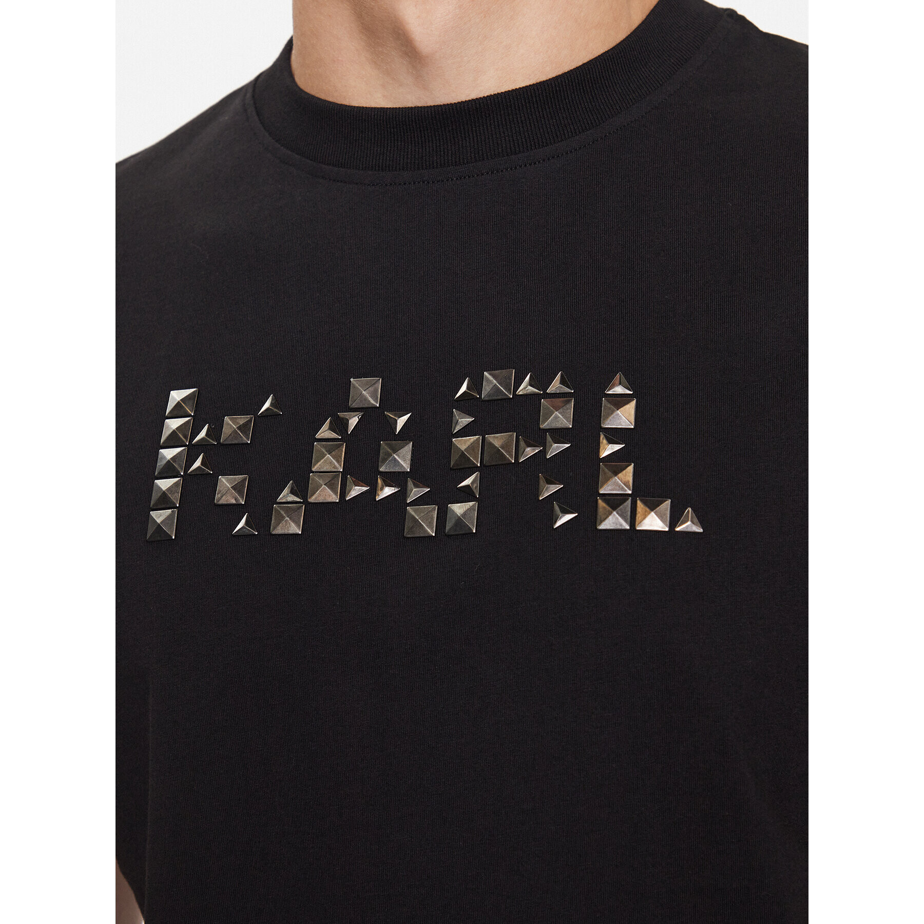 KARL LAGERFELD Tričko 755068 534240 Čierna Regular Fit - Pepit.sk