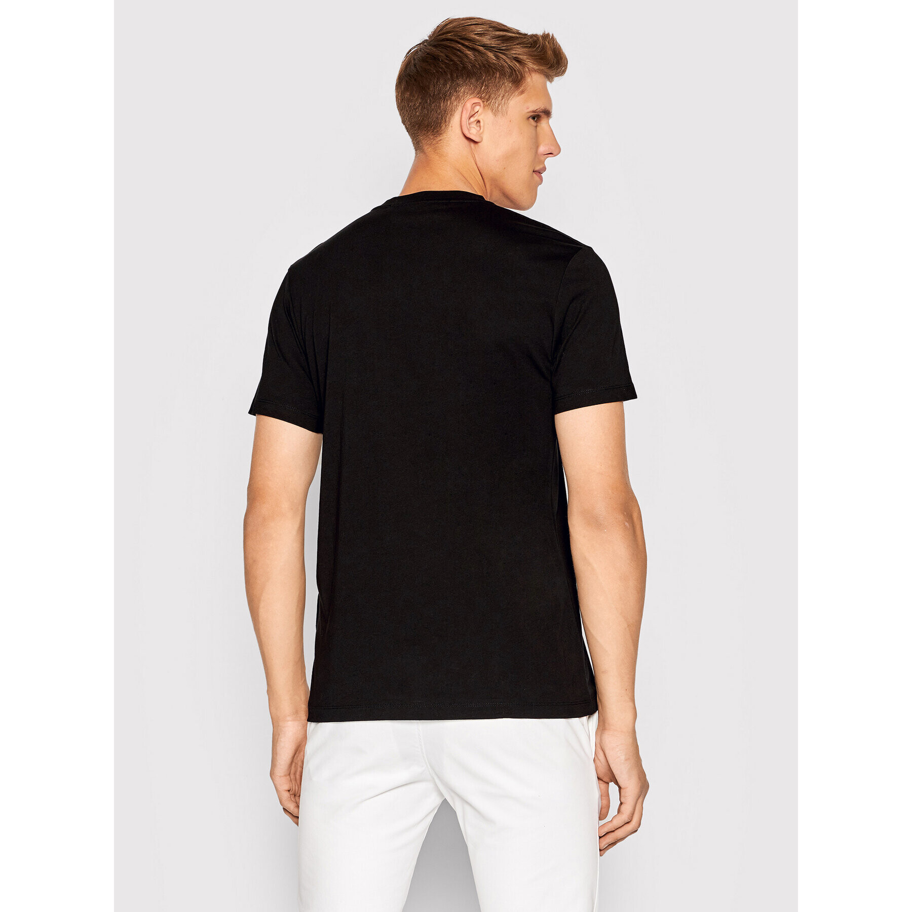 KARL LAGERFELD Tričko 755080 523224 Čierna Regular Fit - Pepit.sk