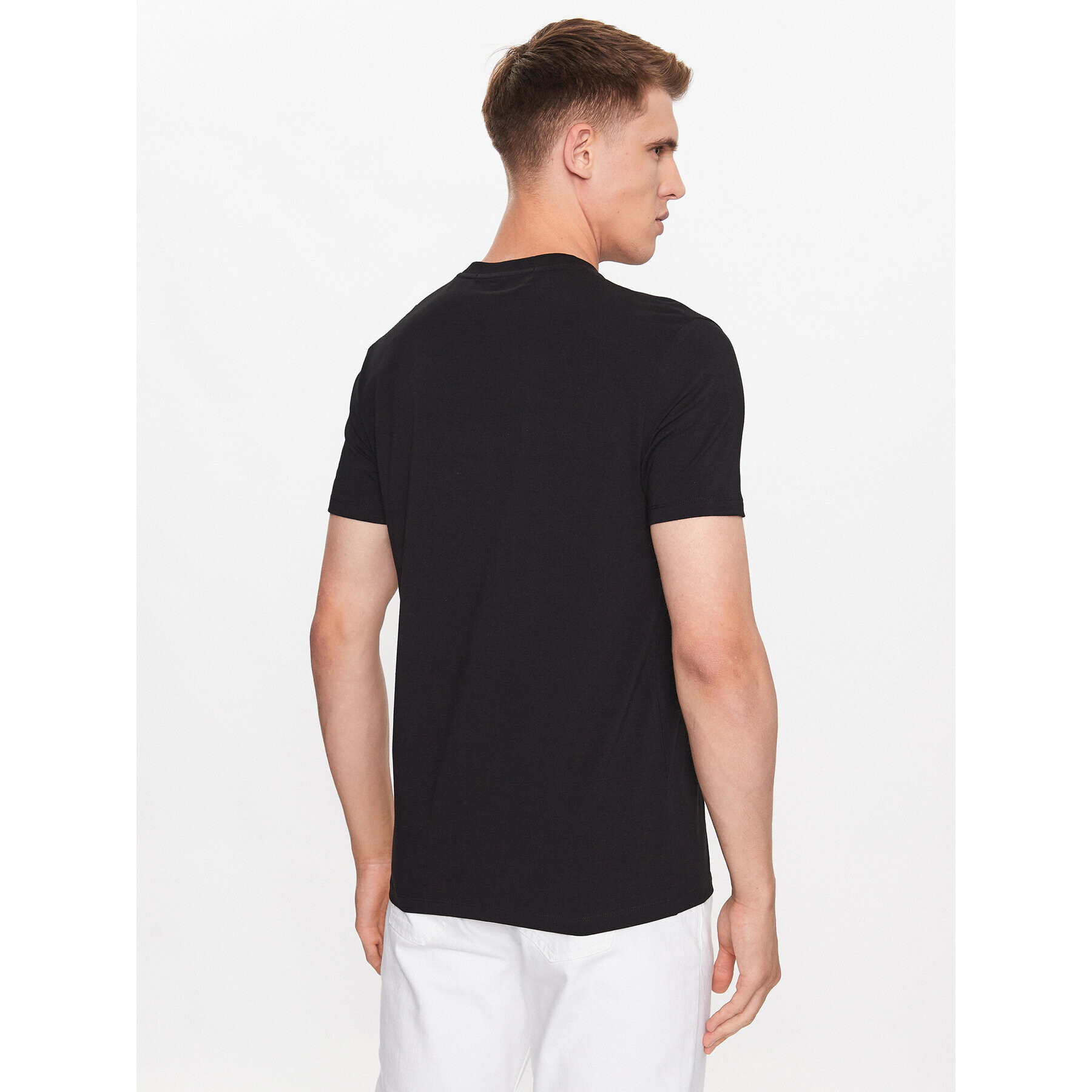 KARL LAGERFELD Tričko 755402 533221 Čierna Regular Fit - Pepit.sk