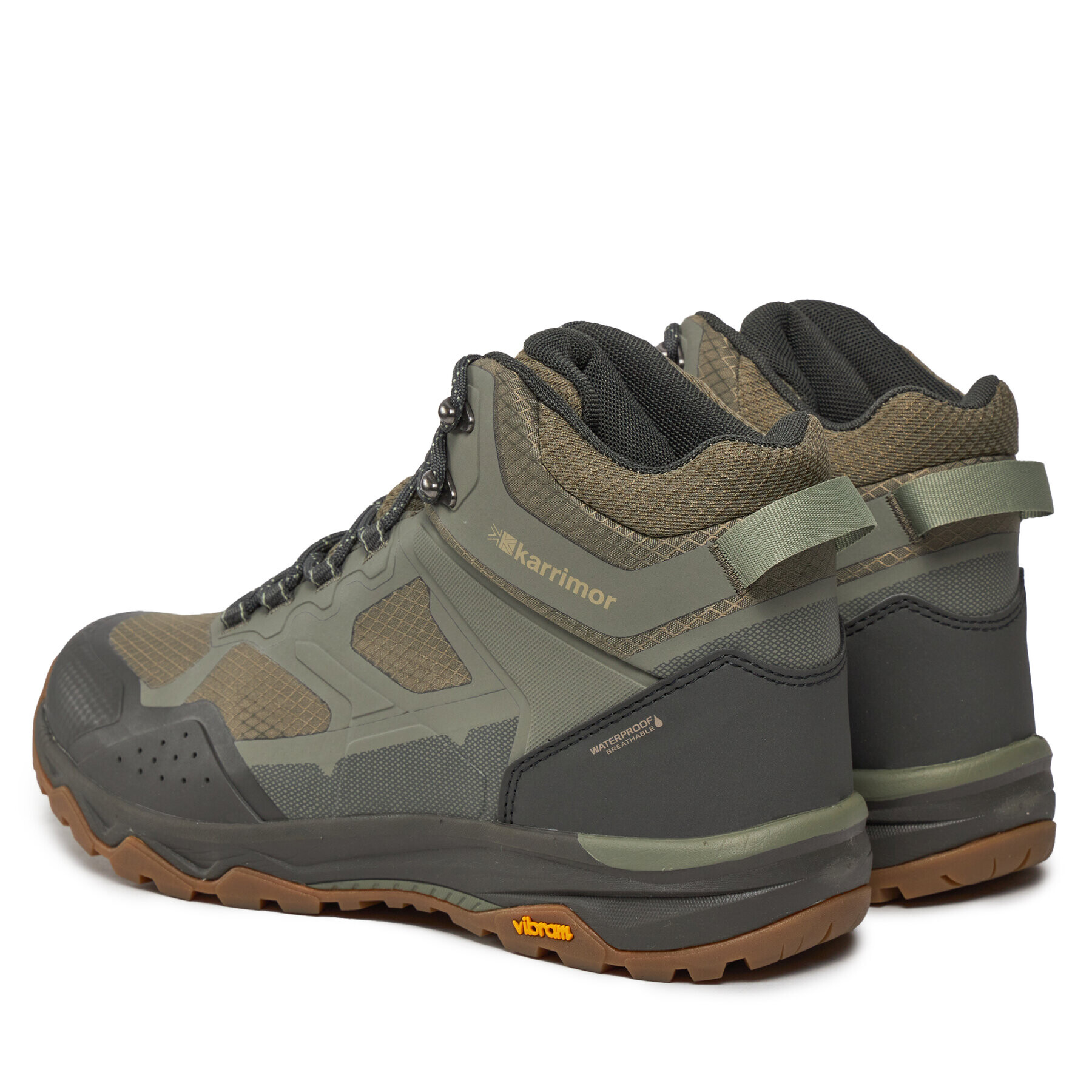 Karrimor Trekingová obuv Spiral Mid K1069 Kaki - Pepit.sk