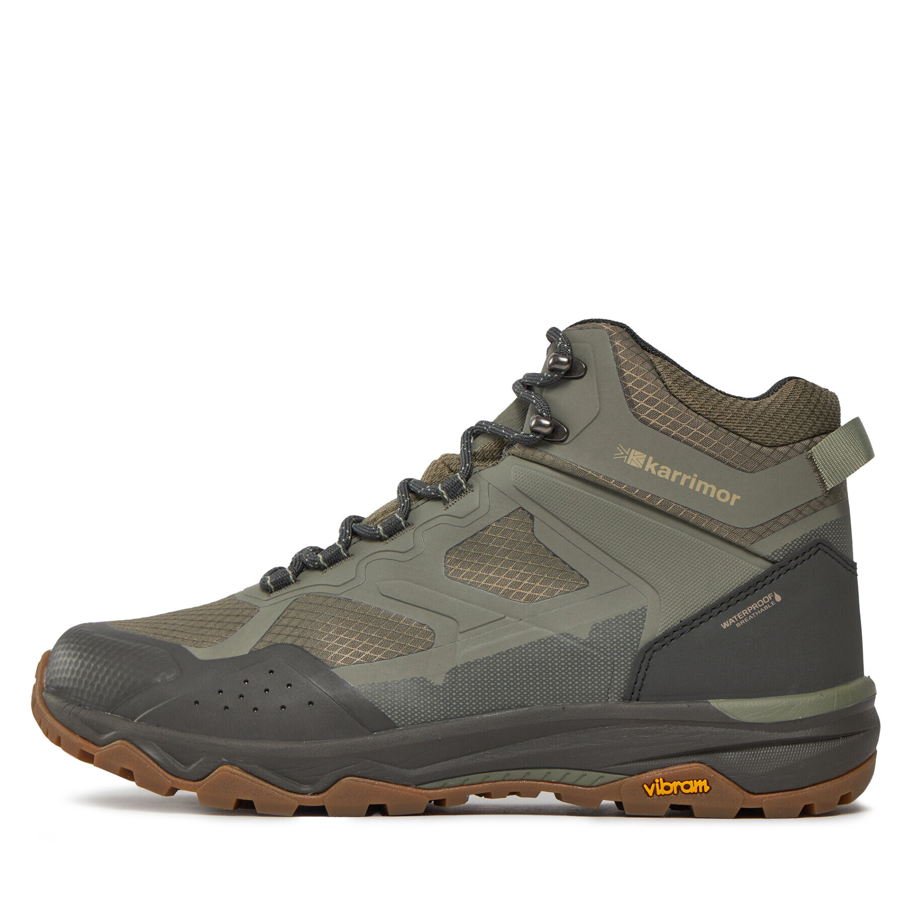 Karrimor Trekingová obuv Spiral Mid K1069 Kaki - Pepit.sk