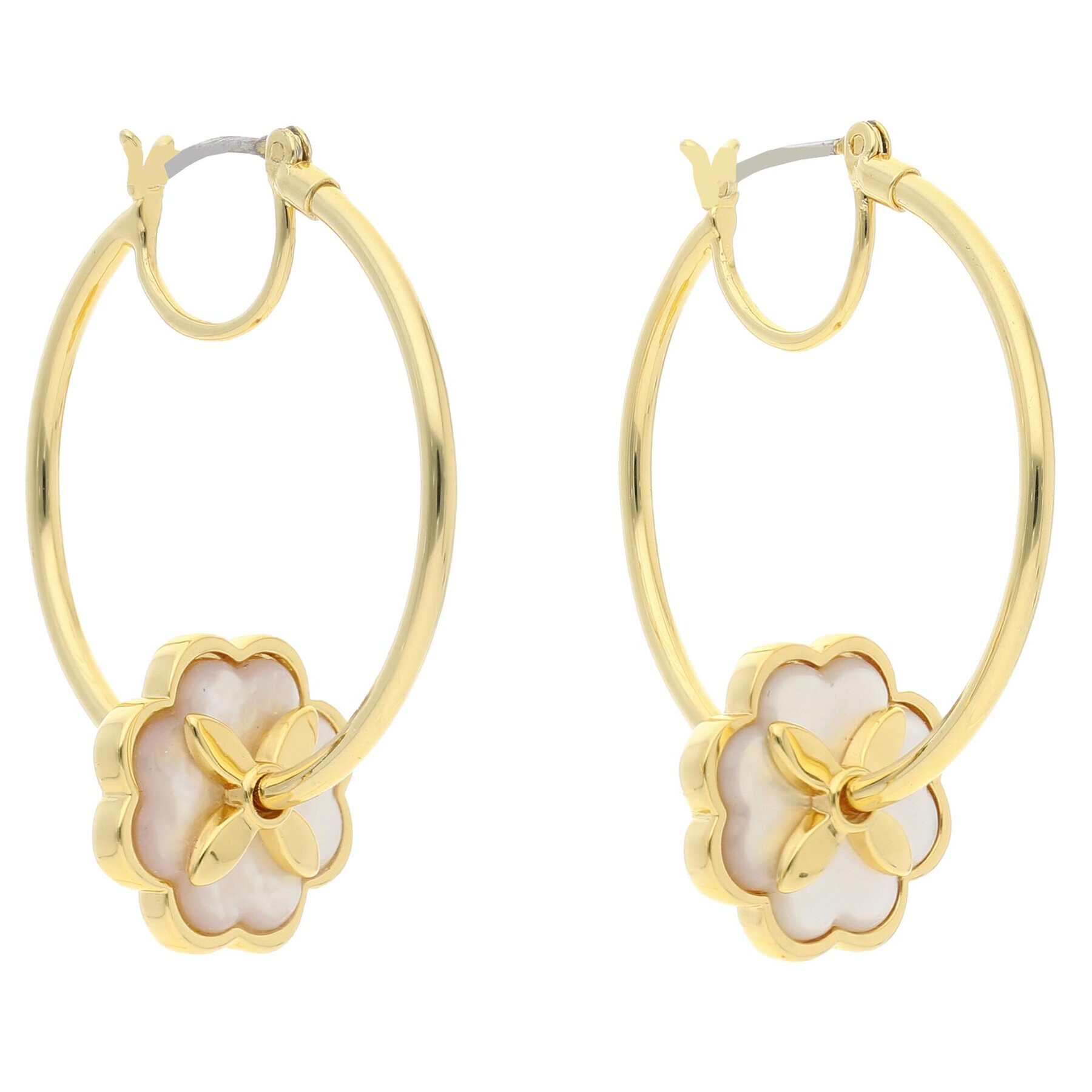 Kate Spade Náušnice Hoops KD312 Zlatá - Pepit.sk