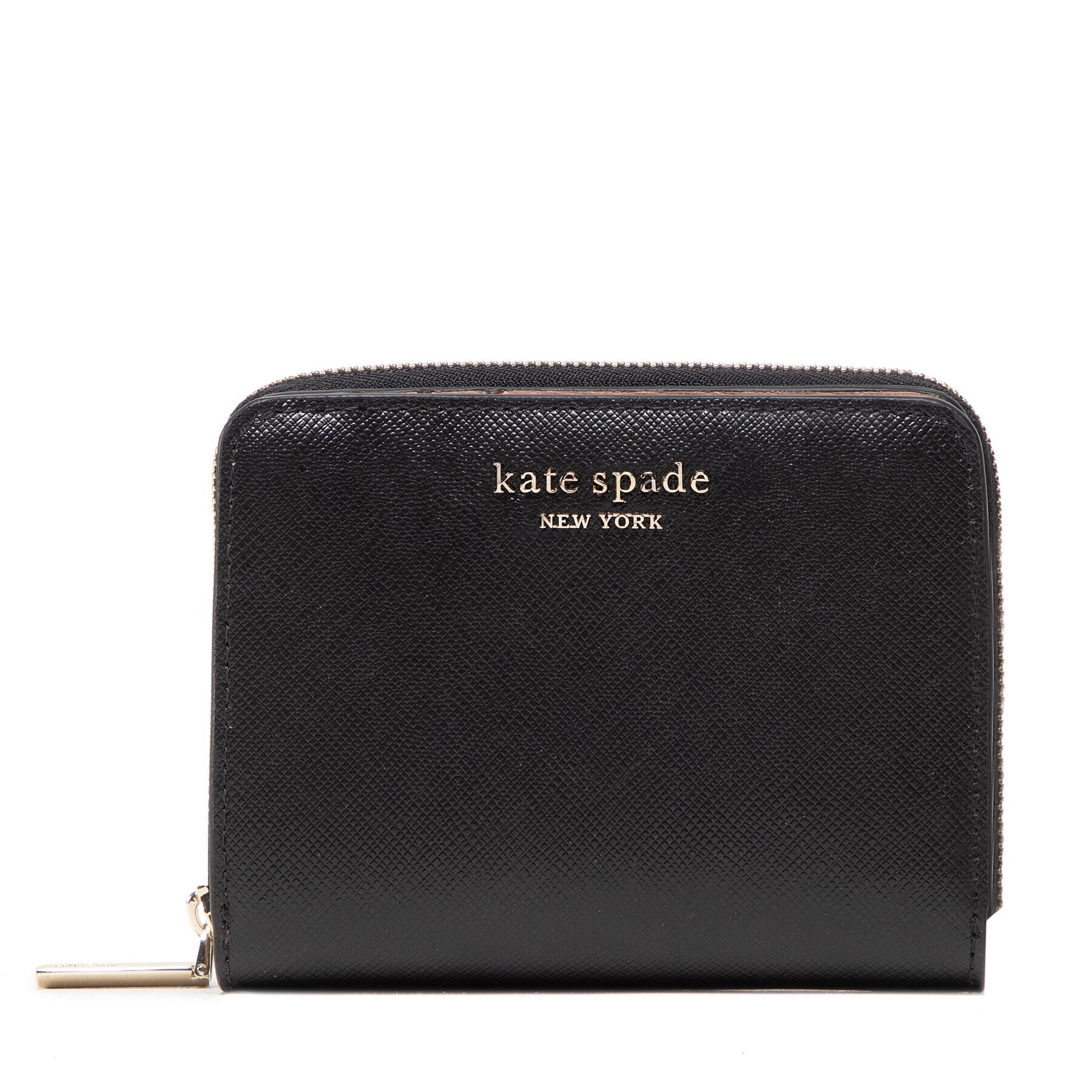 Kate Spade Veľká dámska peňaženka Sm Compact Wllt PWR00395 Čierna - Pepit.sk