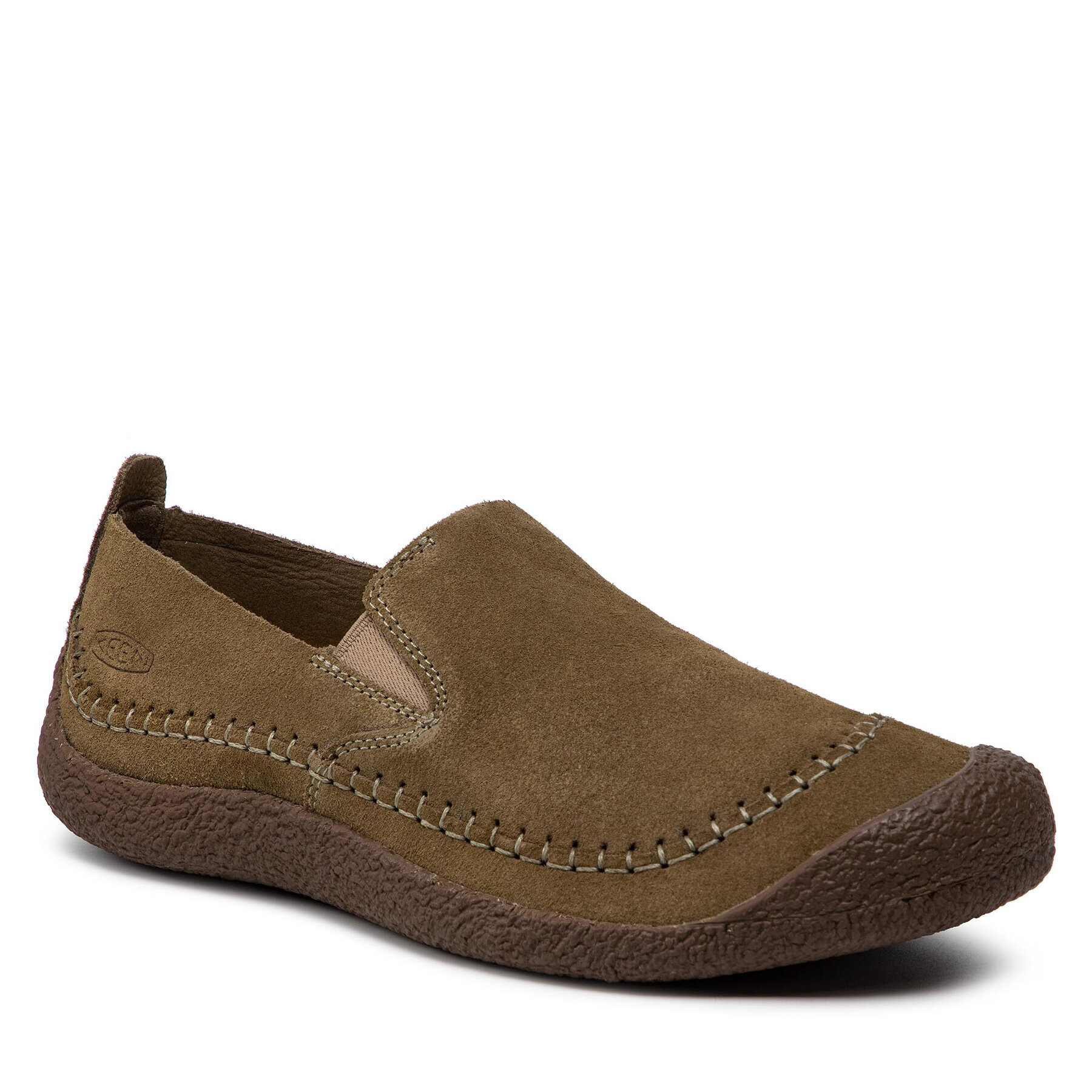 Keen Poltopánky Howser Suede Slip-On 1024945 Zelená - Pepit.sk